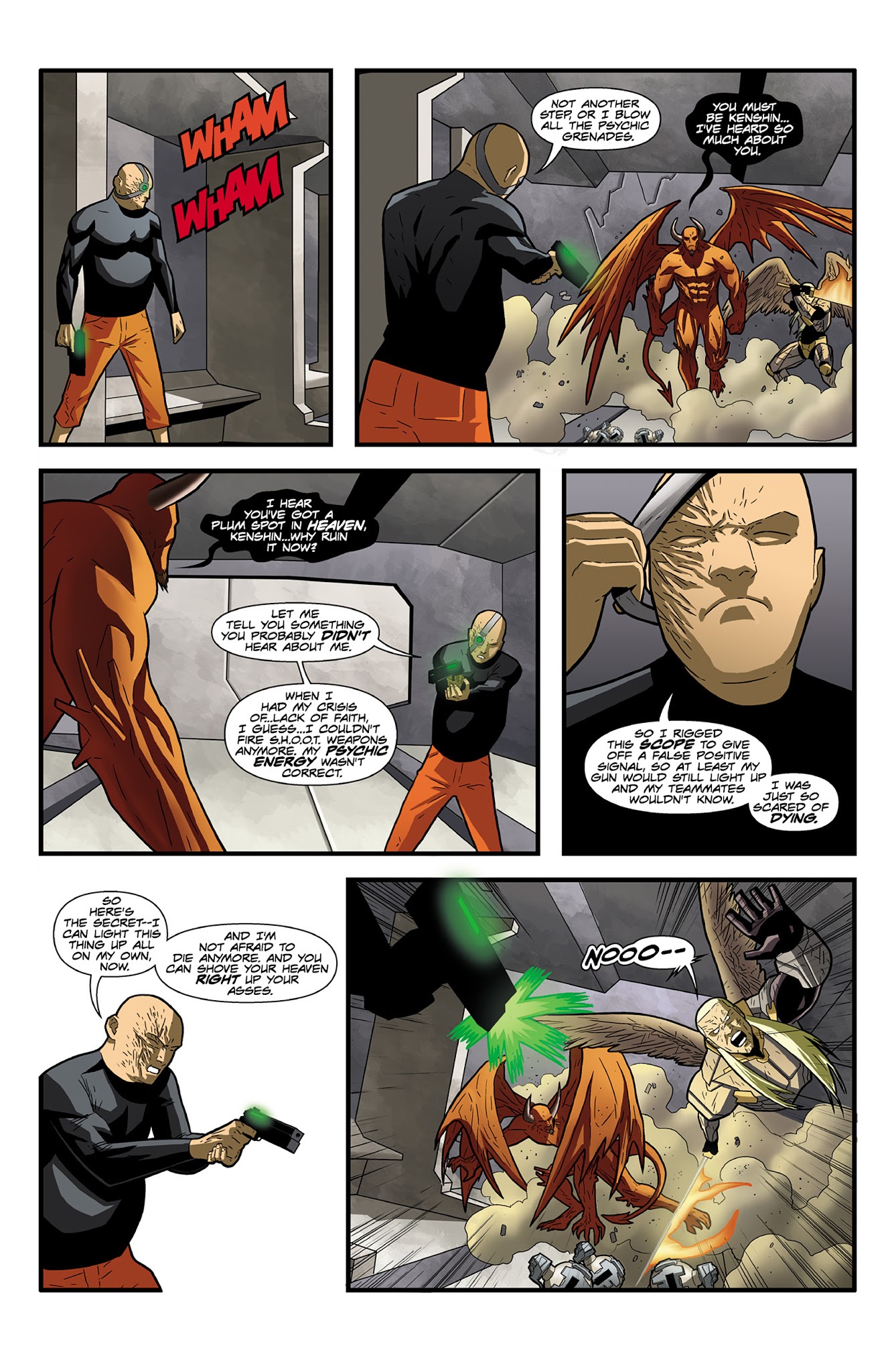 Read online S.H.O.O.T. First comic -  Issue #4 - 17