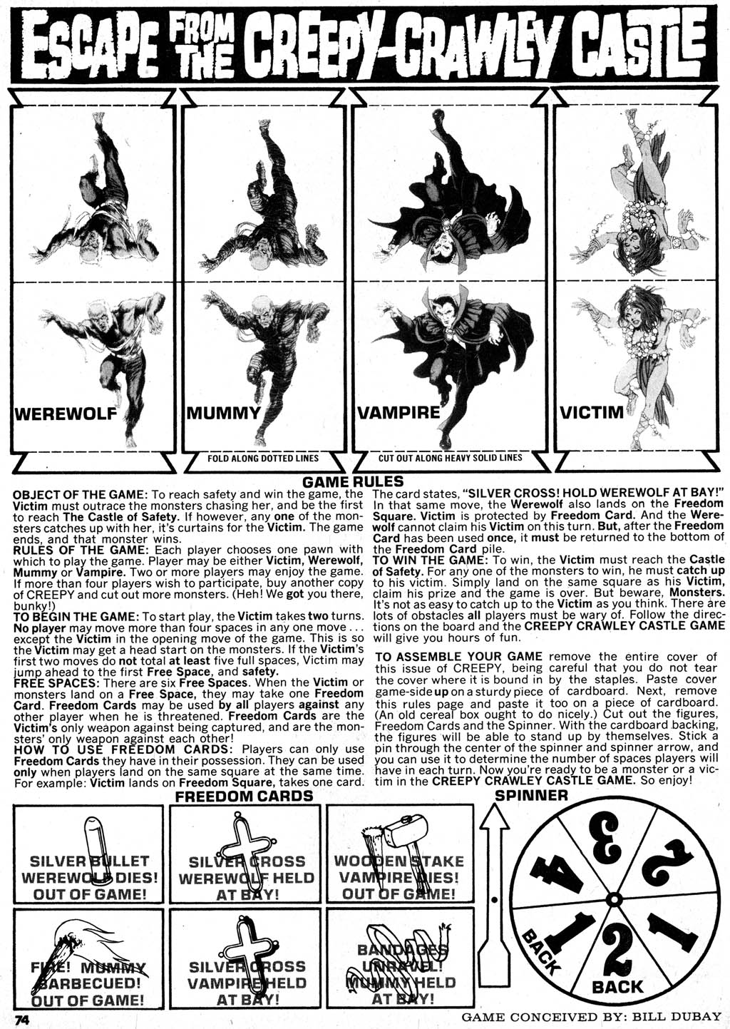 Read online Creepy (1964) comic -  Issue #55 - 68
