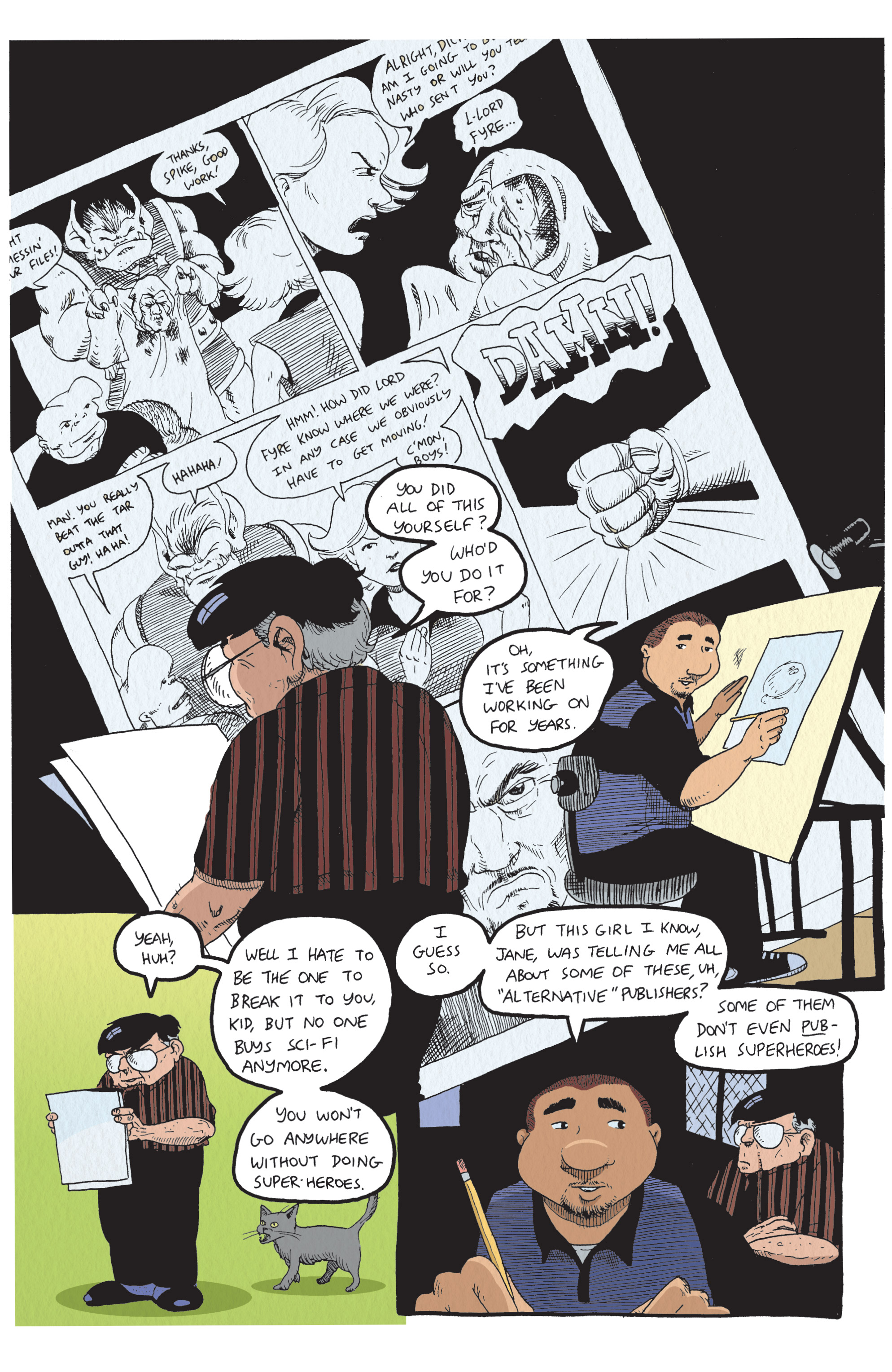 Read online Box Office Poison Color Comics comic -  Issue #5 - 12