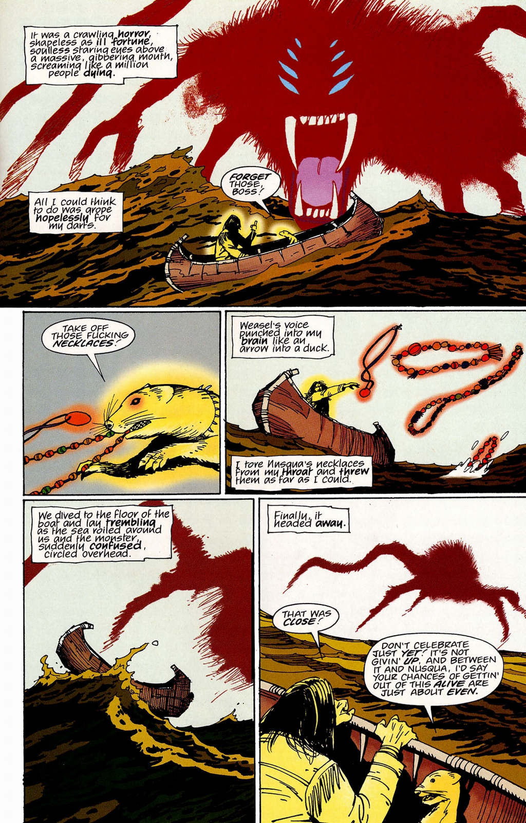 Read online Muktuk Wolfsbreath: Hard-Boiled Shaman comic -  Issue #3 - 18