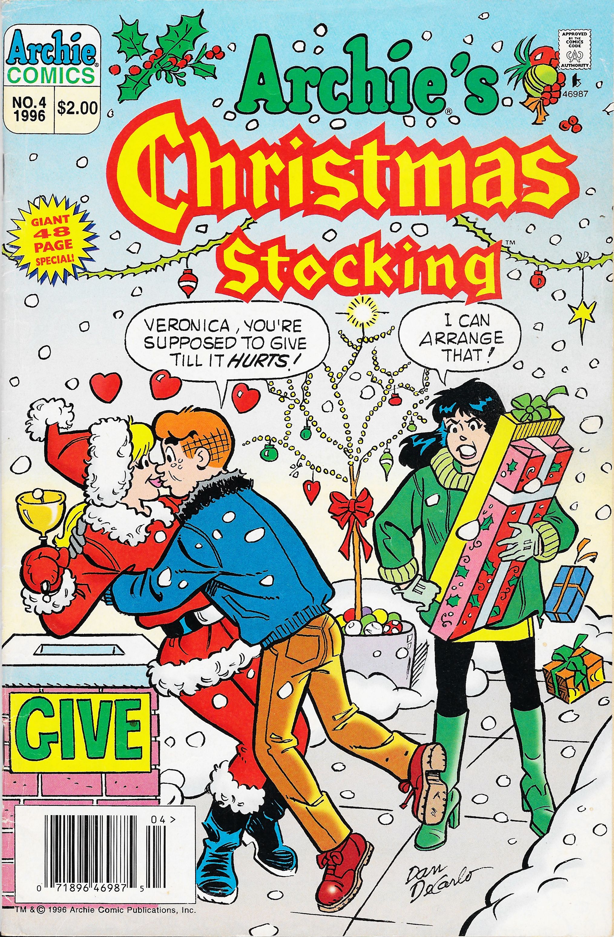 Read online Archie's Christmas Stocking comic -  Issue #4 - 1