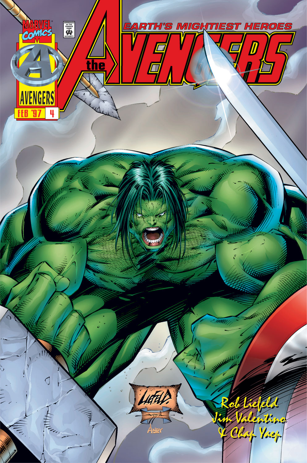 Read online Avengers (1996) comic -  Issue #4 - 1