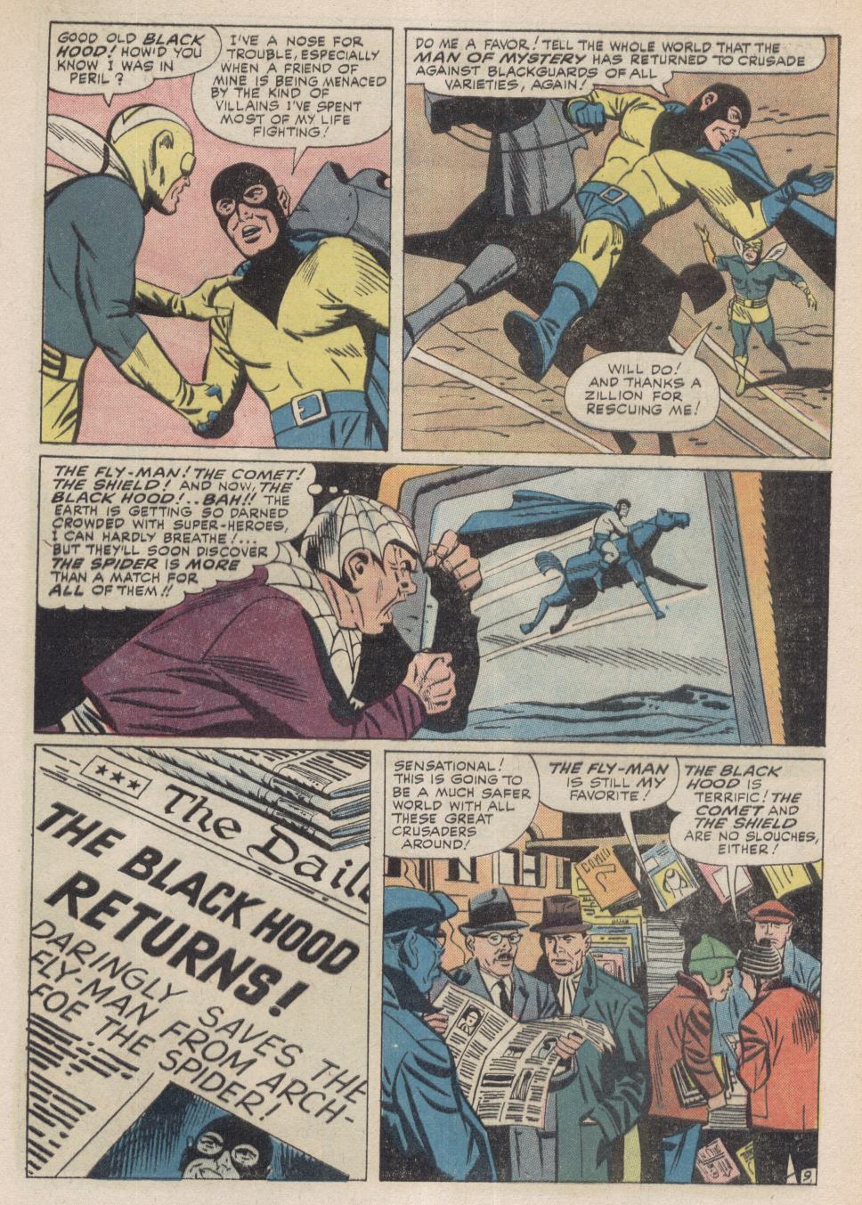 Read online Fly Man comic -  Issue #31 - 21