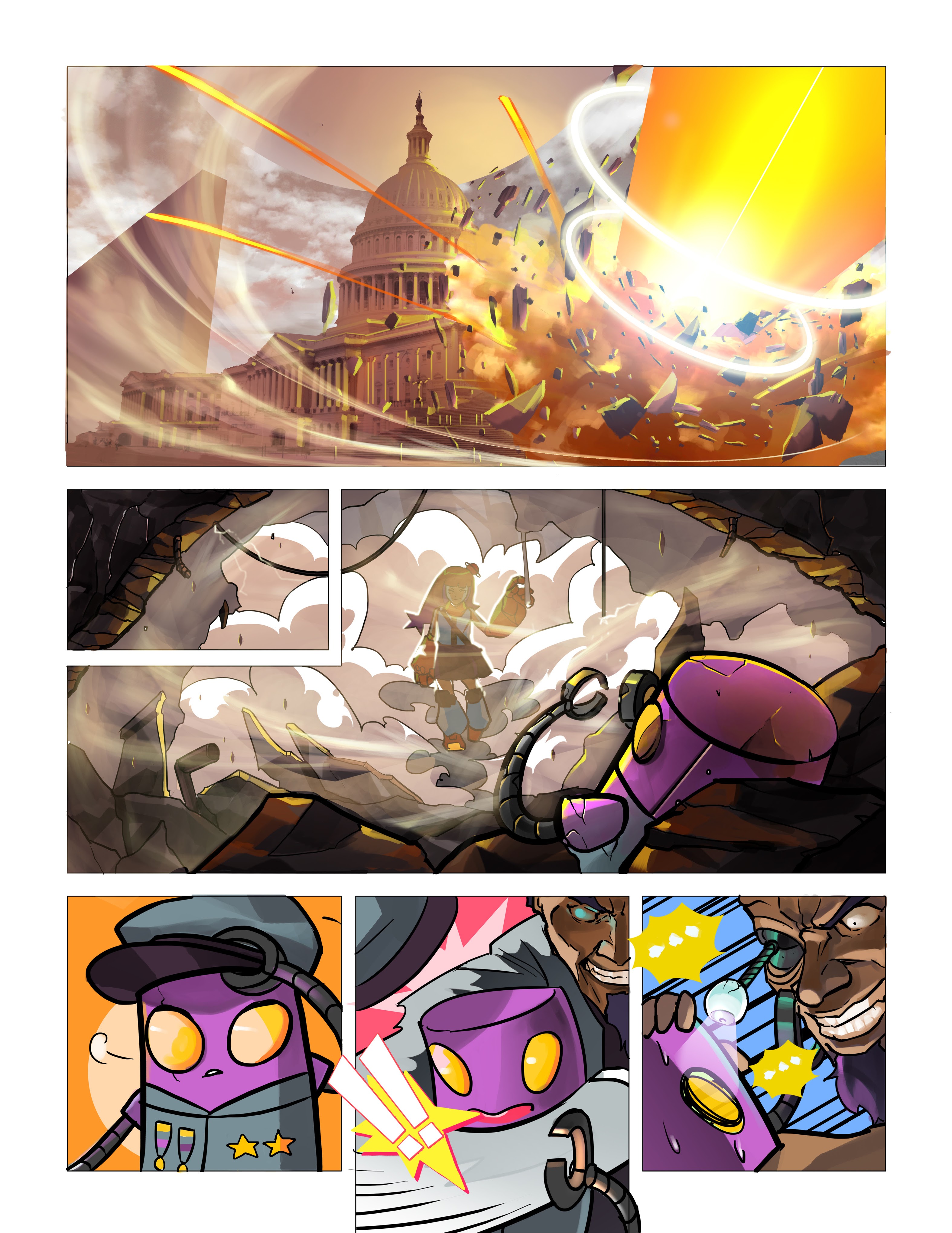 Read online Starpunch Girl comic -  Issue #5 - 21