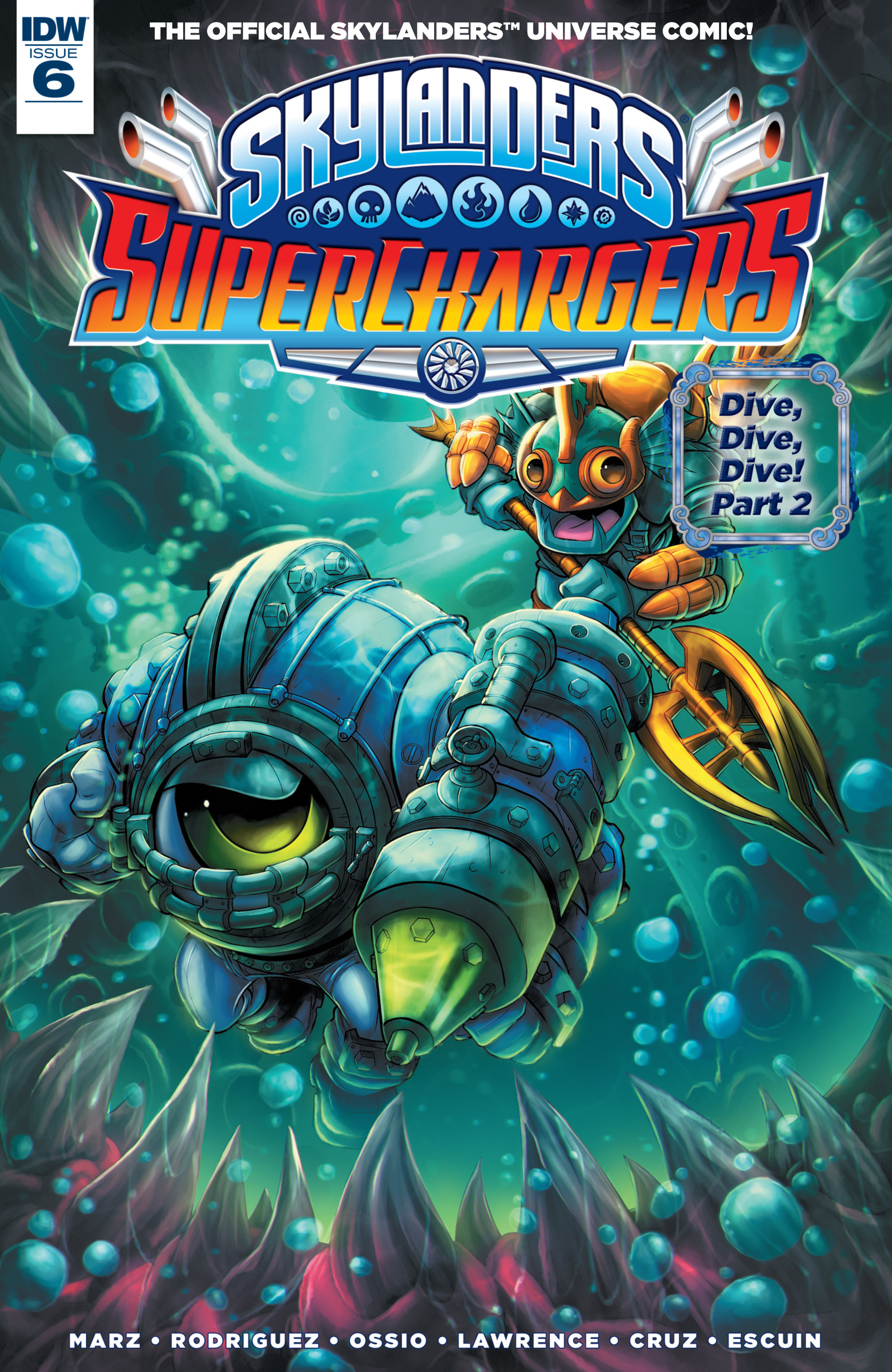 Read online Skylanders Superchargers comic -  Issue #6 - 1