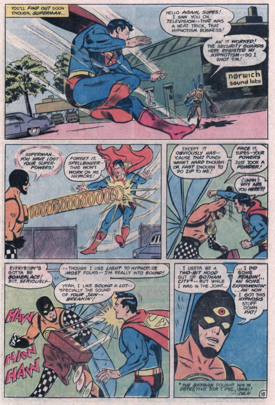 Read online Superman (1939) comic -  Issue #330 - 16