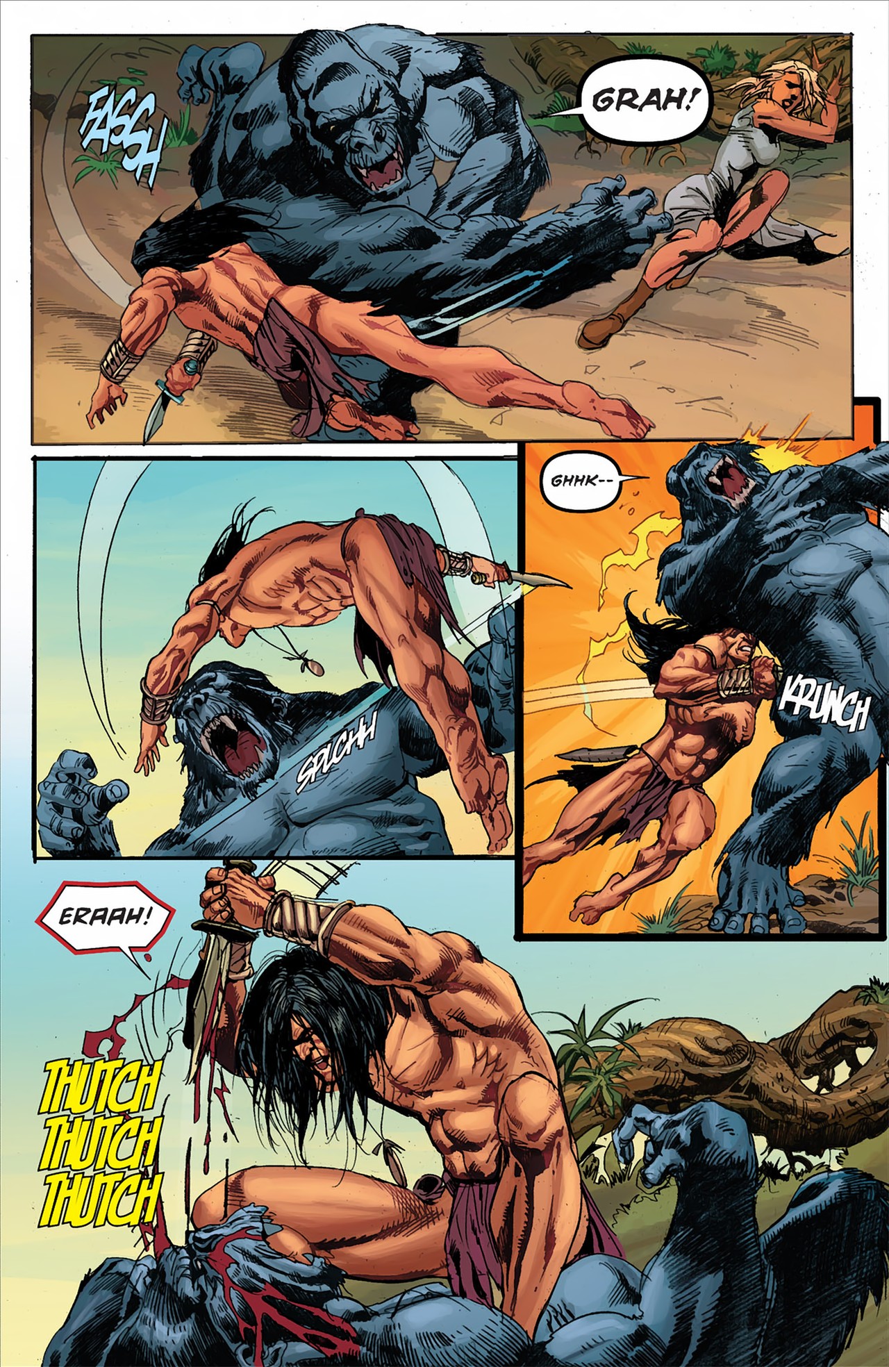 Read online Lord Of The Jungle (2012) comic -  Issue #3 - 22