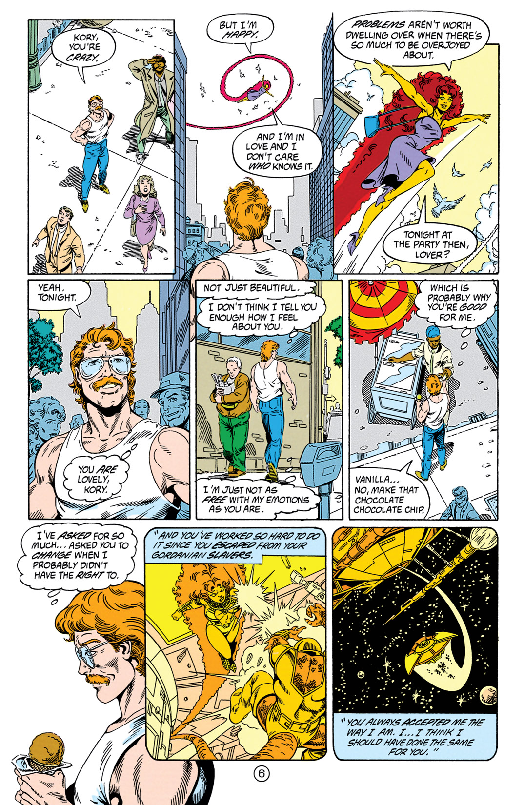 Read online The New Titans (1988) comic -  Issue #71 - 7