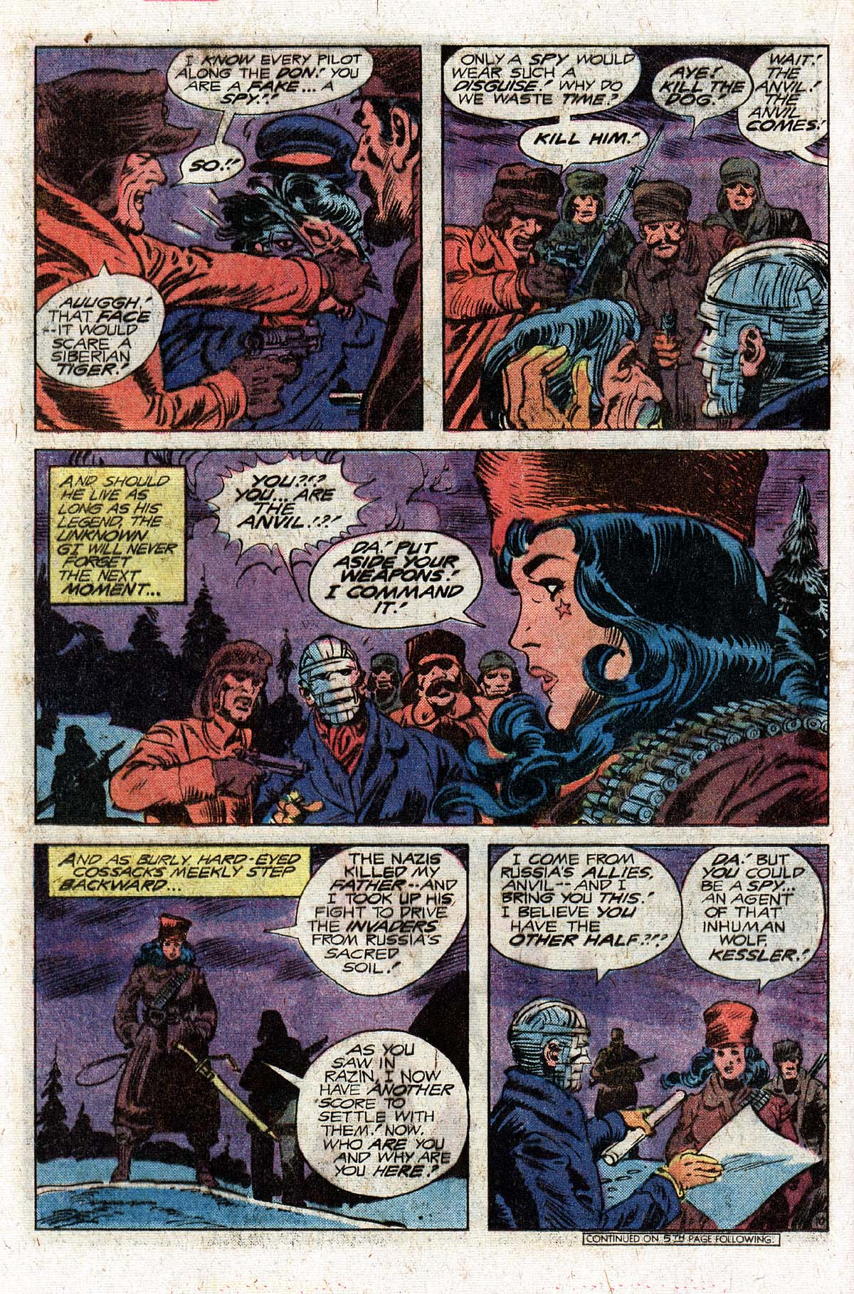 Read online Unknown Soldier (1977) comic -  Issue #242 - 16