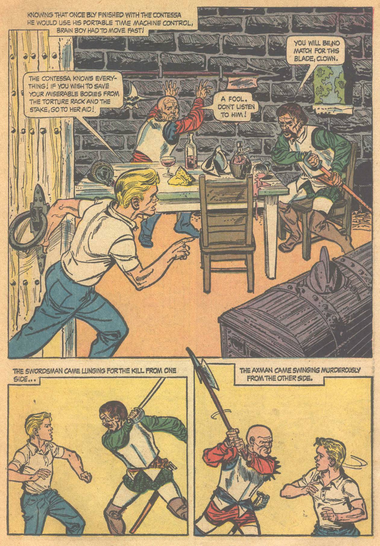 Read online Brain Boy (1962) comic -  Issue #4 - 23