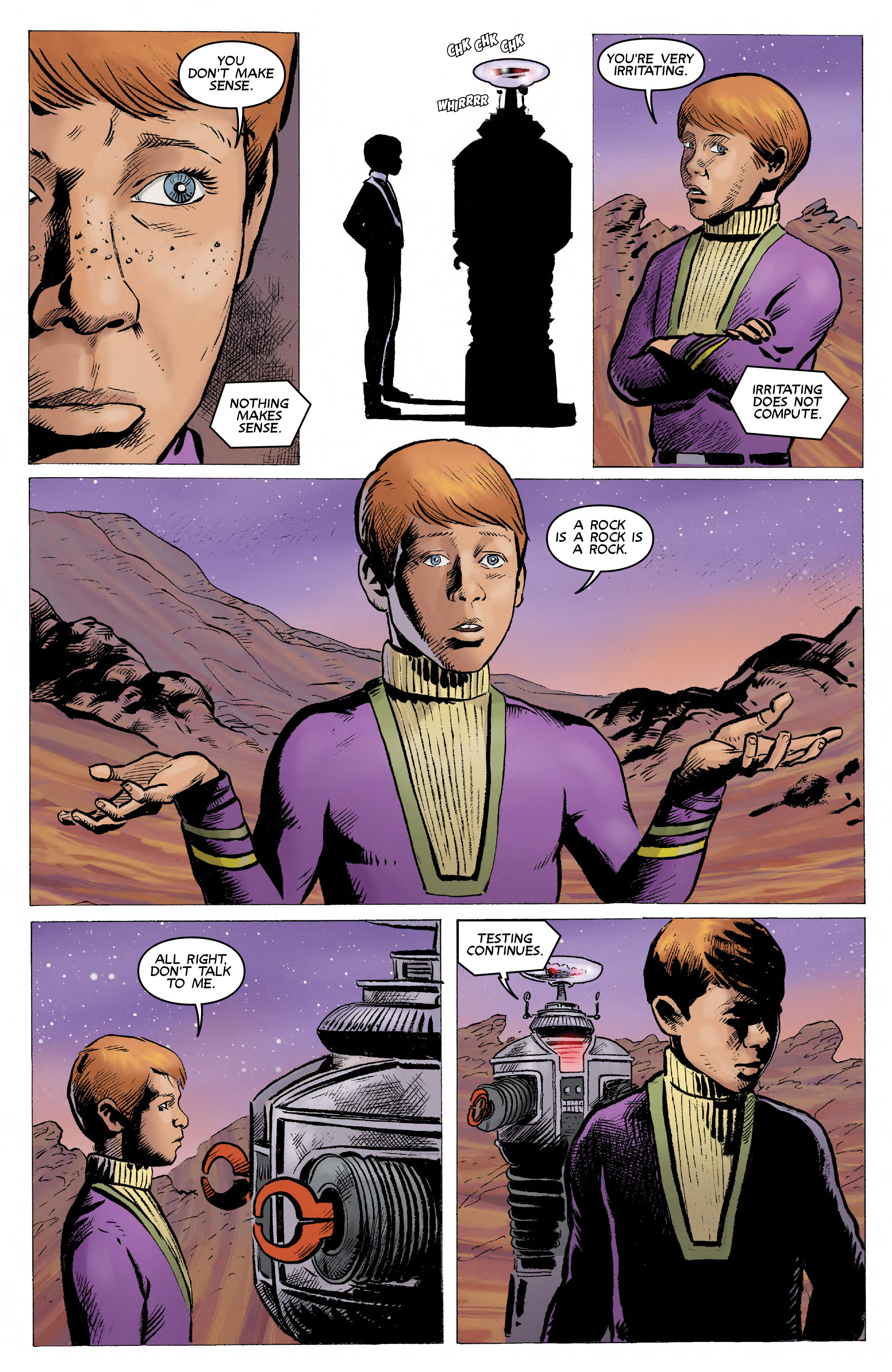 Read online Irwin Allen's Lost In Space: The Lost Adventures comic -  Issue #2 - 21