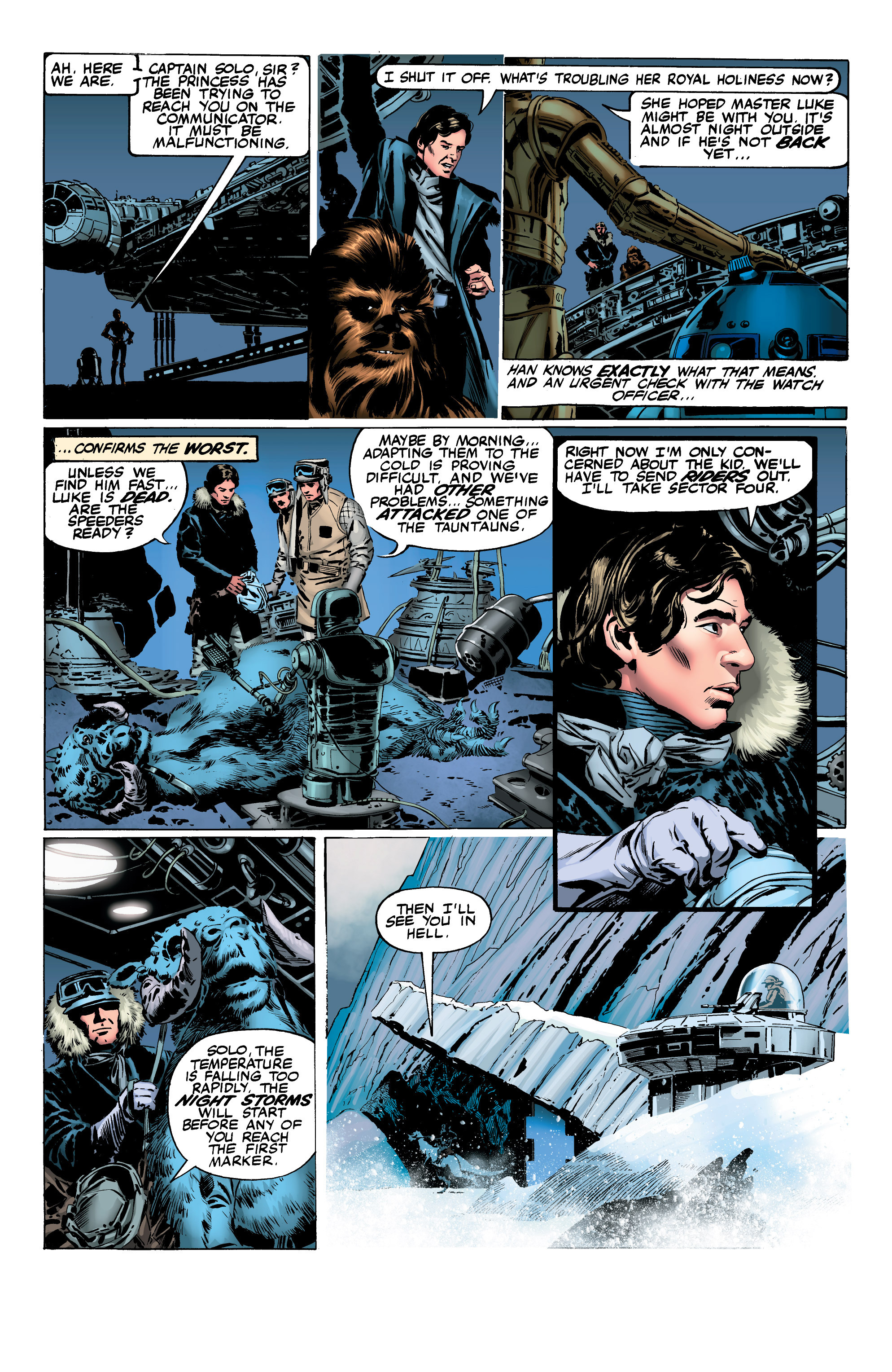Read online Star Wars (1977) comic -  Issue # _TPB Episode V - The Empire Strikes Back - 14
