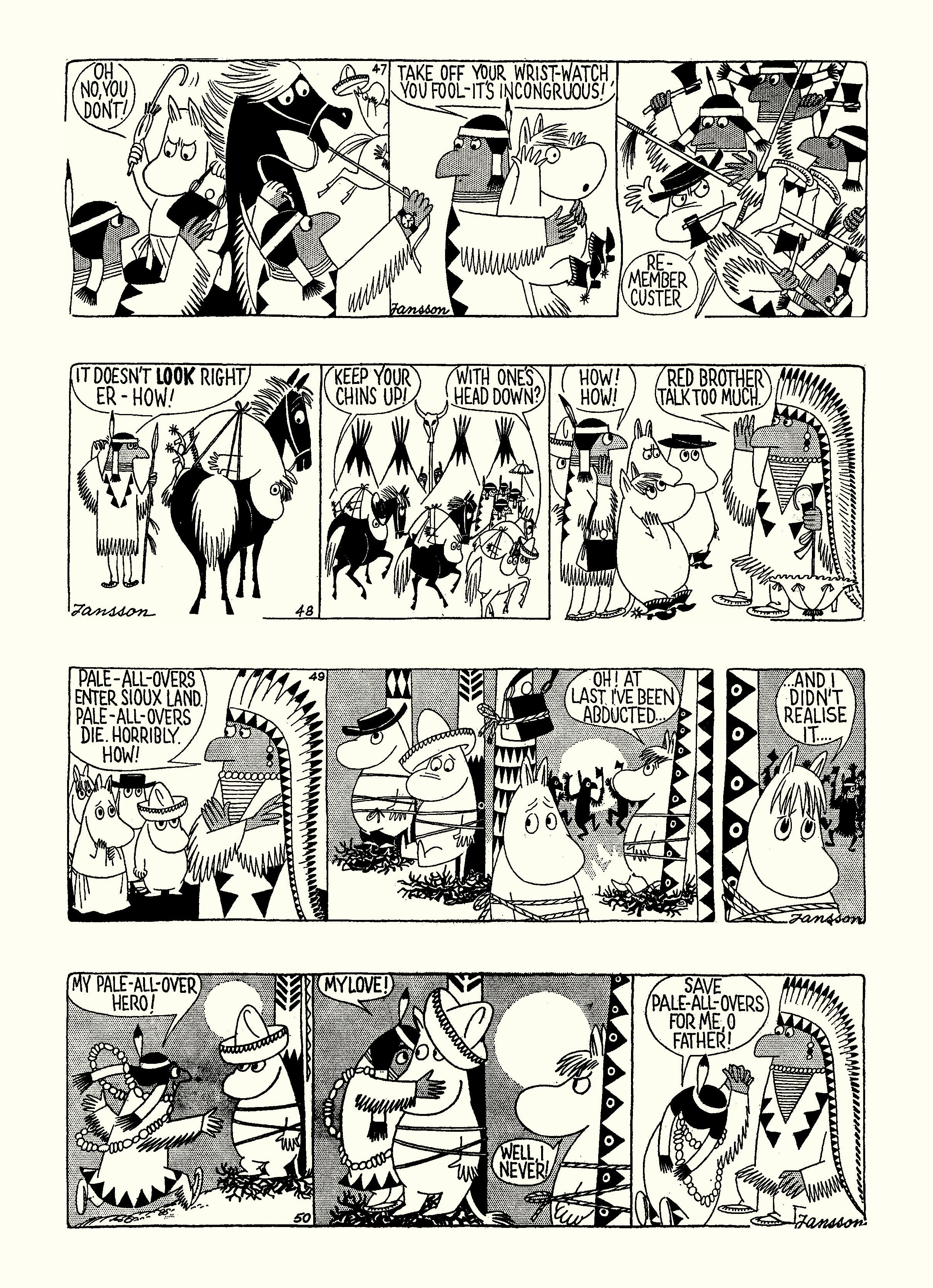 Read online Moomin: The Complete Tove Jansson Comic Strip comic -  Issue # TPB 4 - 18