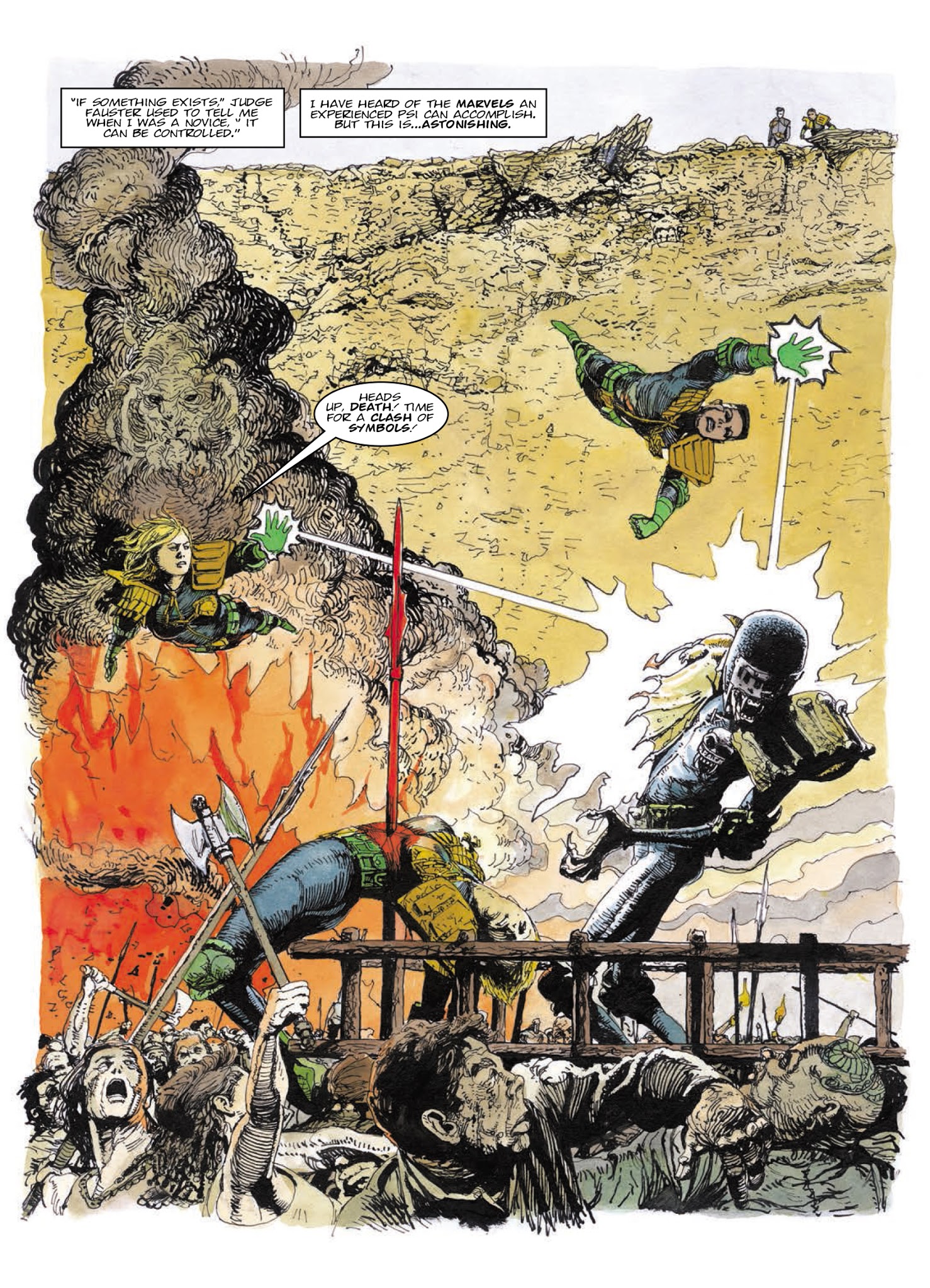 Read online Judge Anderson: The Psi Files comic -  Issue # TPB 4 - 148
