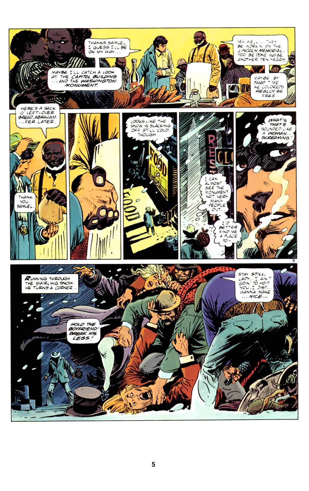 Read online Abraham Stone comic -  Issue #1 - 6