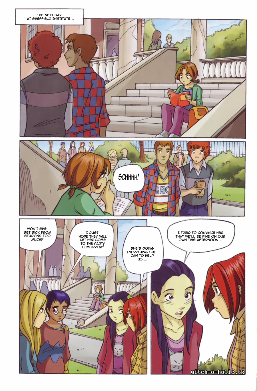 Read online W.i.t.c.h. comic -  Issue #122 - 24
