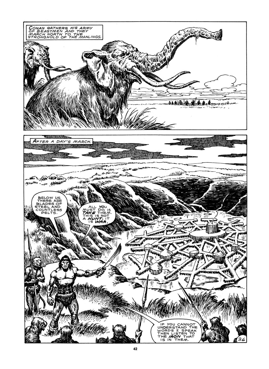 Read online The Savage Sword Of Conan comic -  Issue #151 - 39