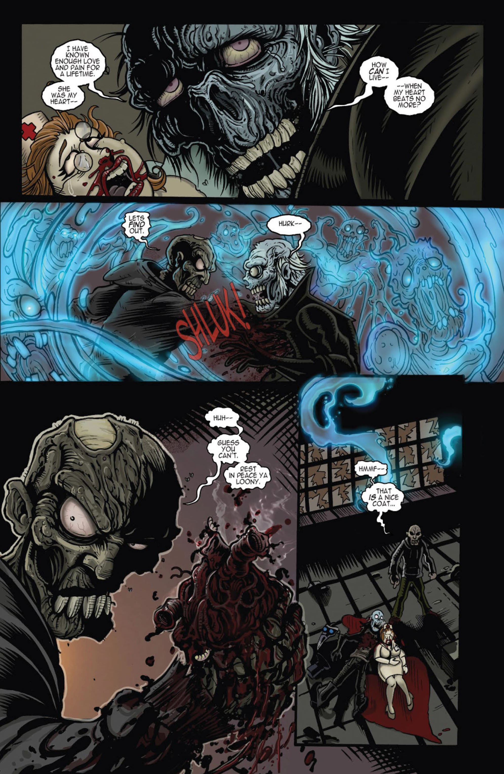 Read online The Living Corpse Haunted comic -  Issue # Full - 14