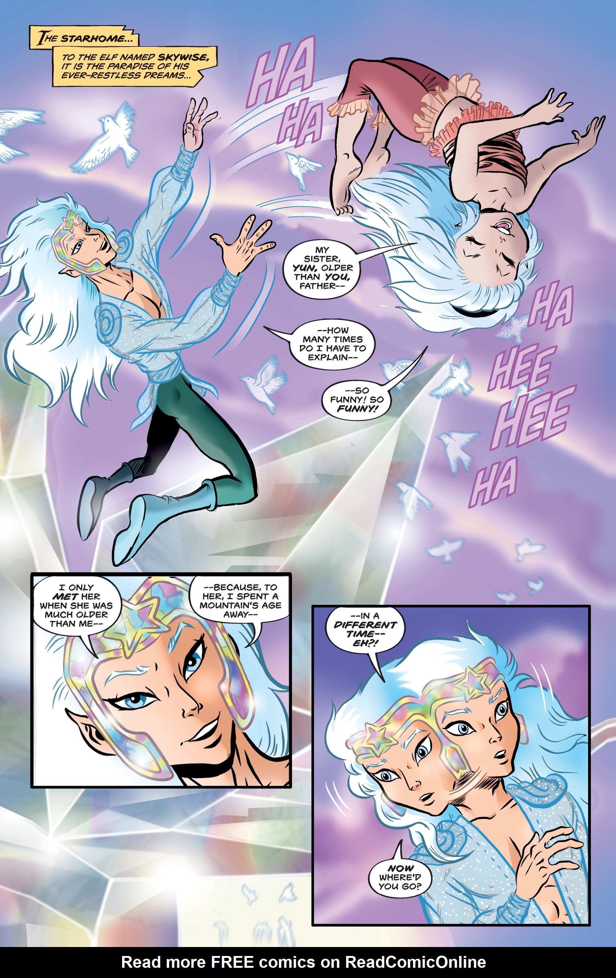 Read online Elfquest: Stargazer's Hunt comic -  Issue #1 - 3