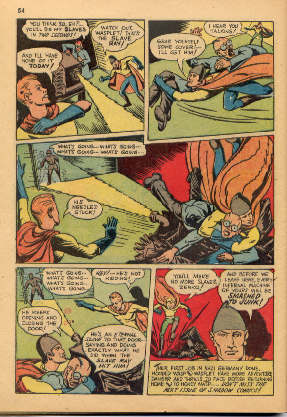 Read online Shadow Comics comic -  Issue #31 - 54