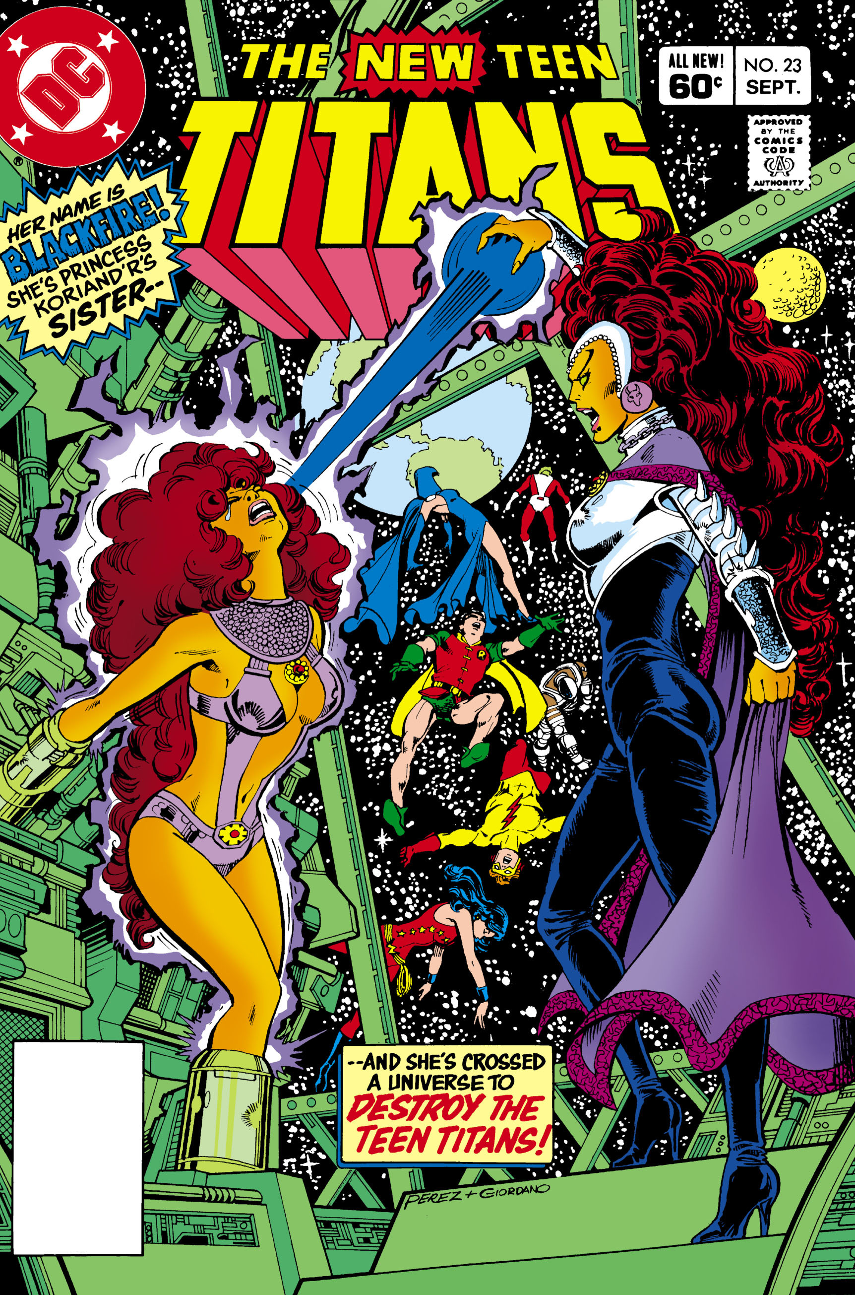 Read online The New Teen Titans (1980) comic -  Issue #23 - 1