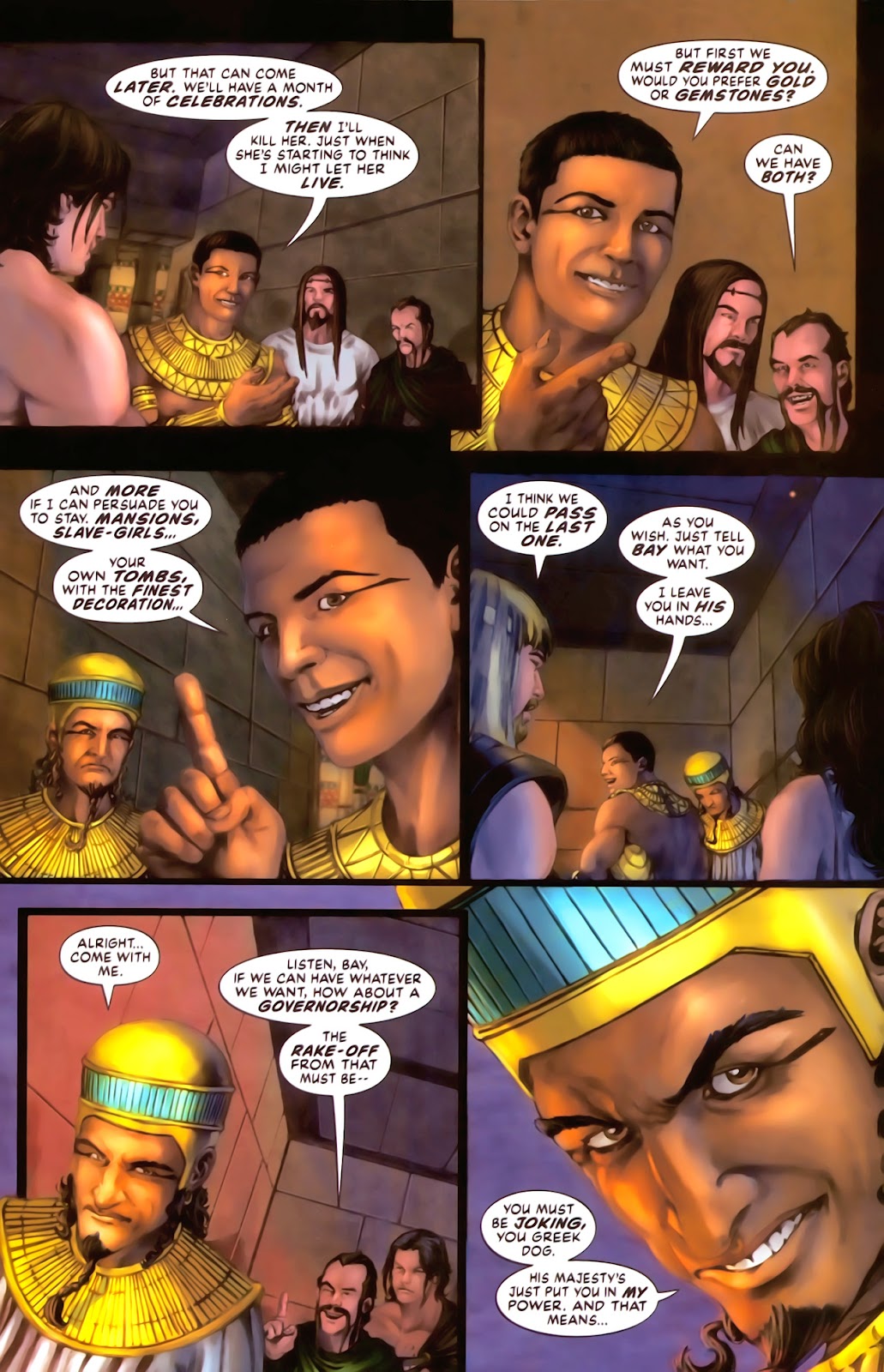 Hercules: The Knives of Kush issue 5 - Page 23