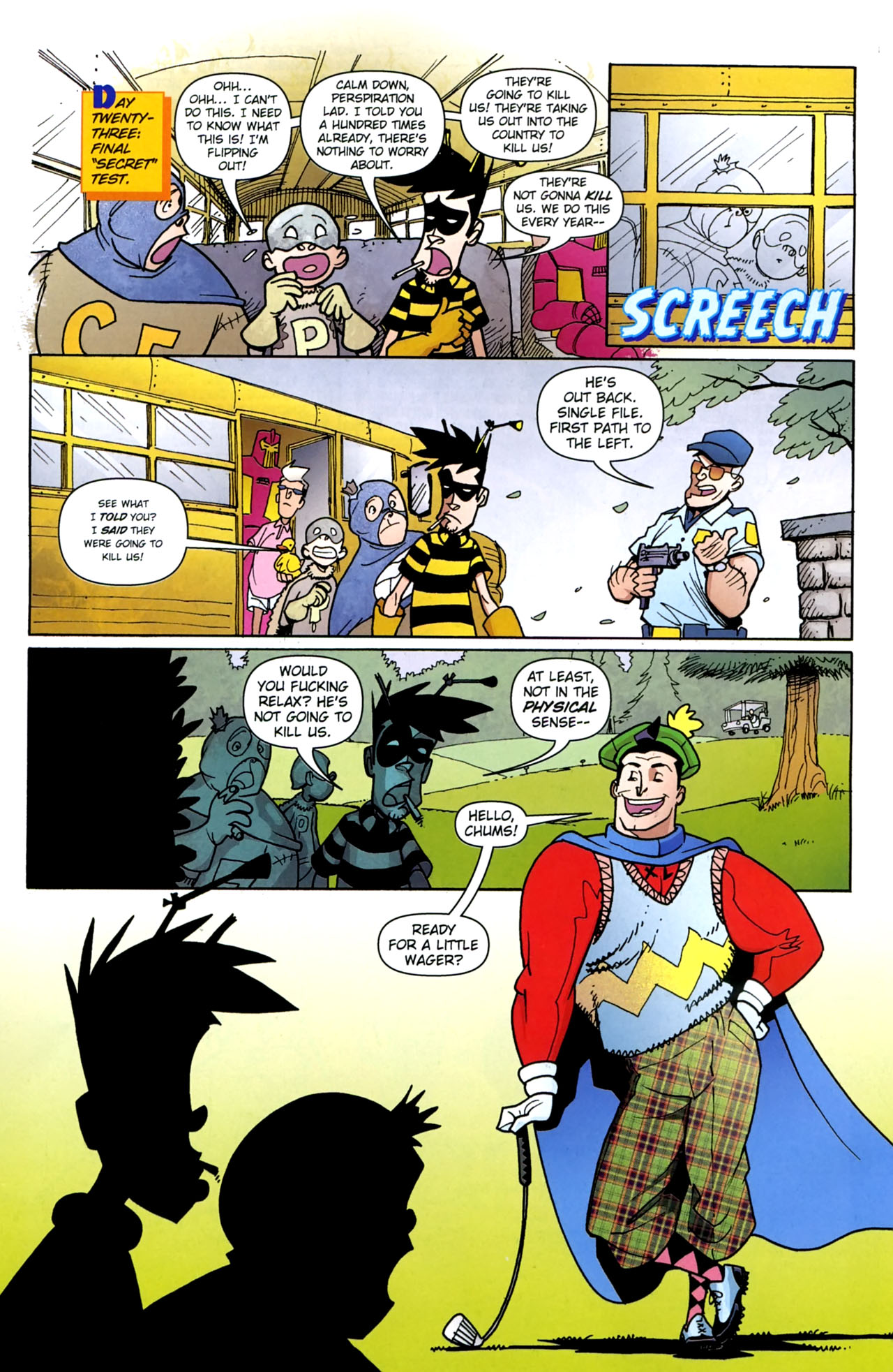 Read online Paul Jenkins' Sidekick Summer Special comic -  Issue #2 - 16