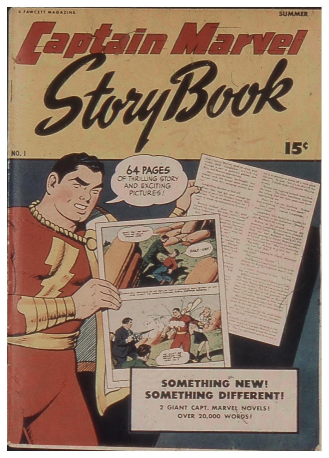 Read online Captain Marvel Storybook comic -  Issue #1 - 1
