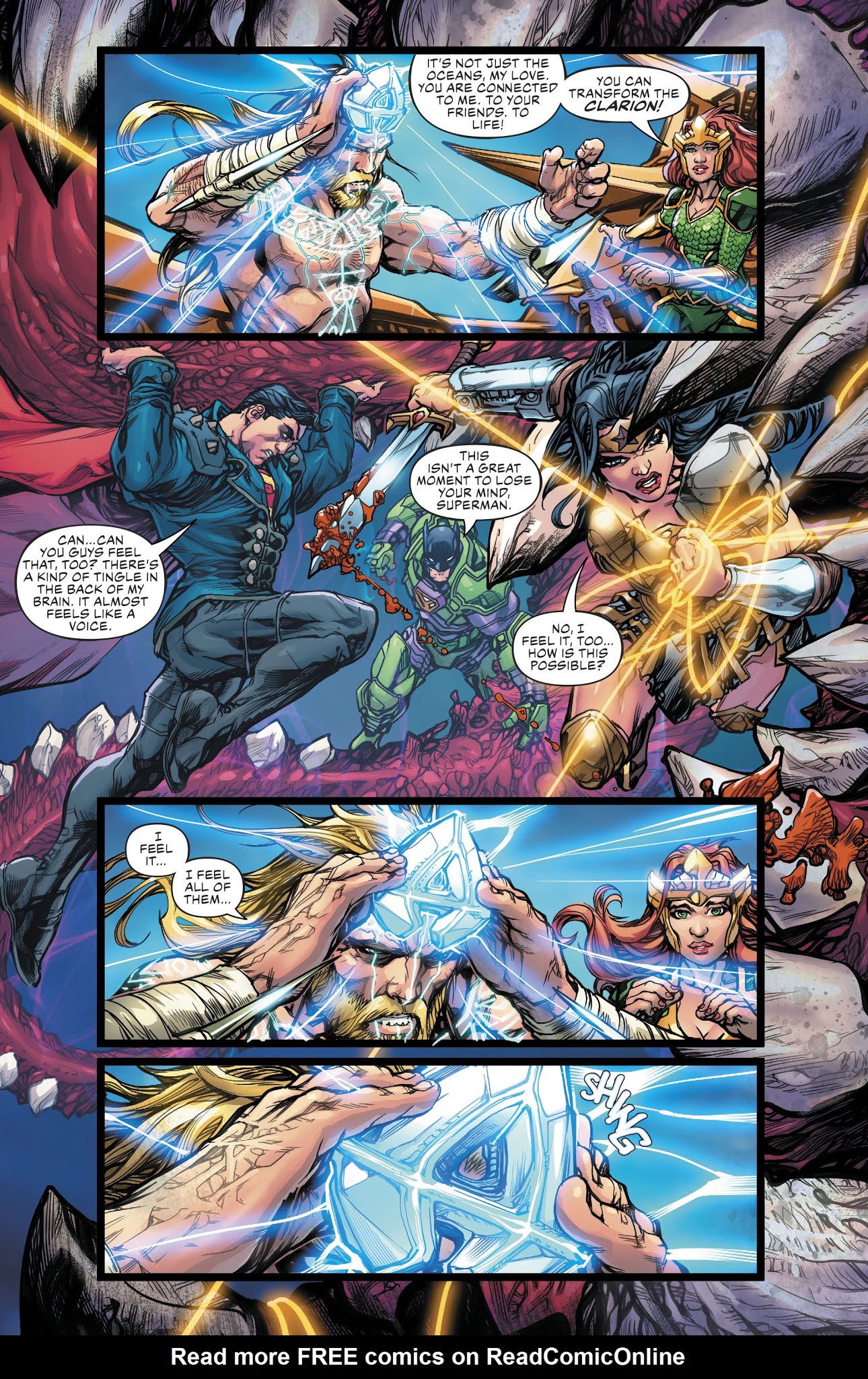 Read online Aquaman/Justice League: Drowned Earth Special comic -  Issue # Full - 23