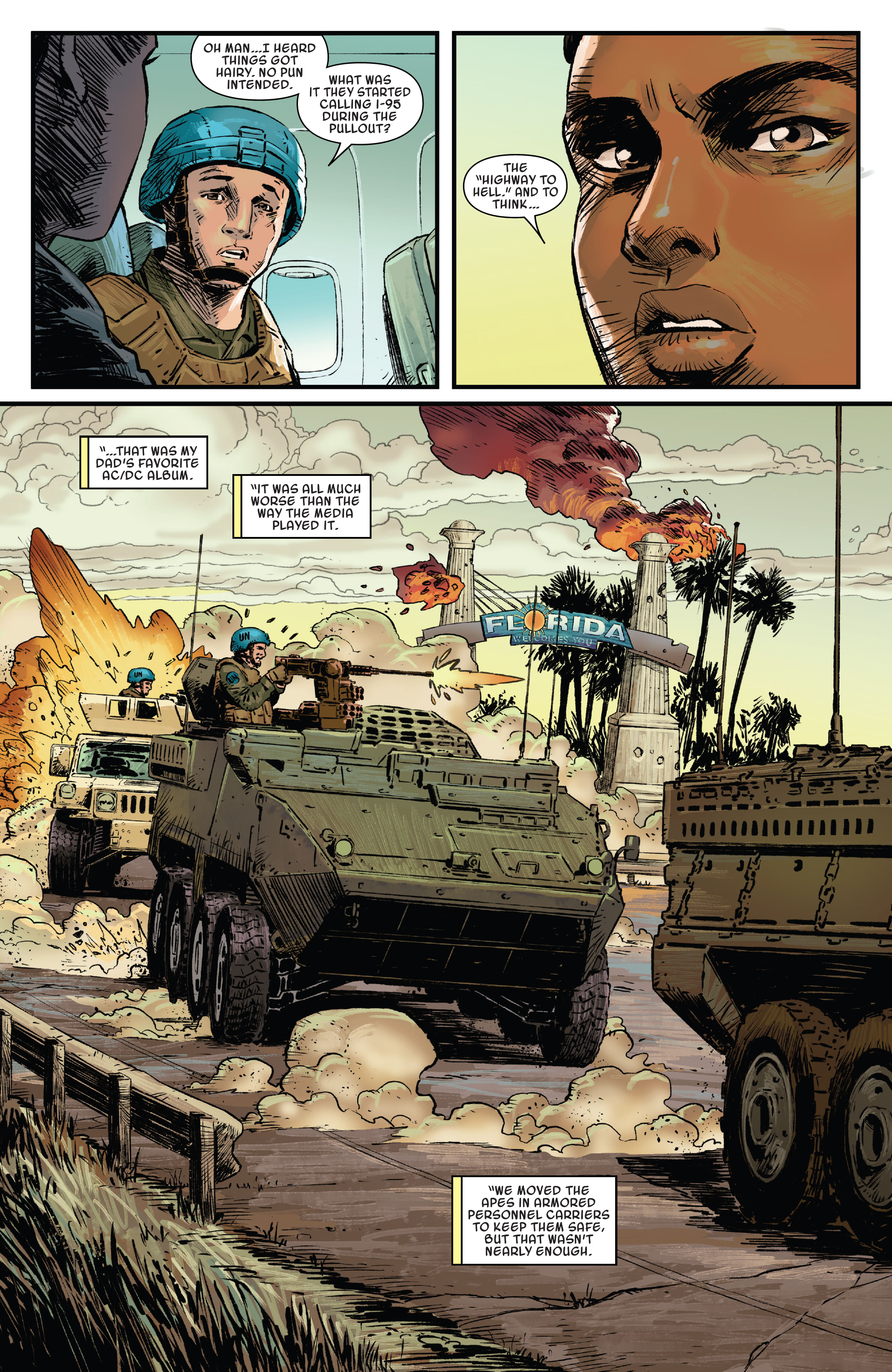 Read online Planet of the Apes (2023) comic -  Issue #1 - 9