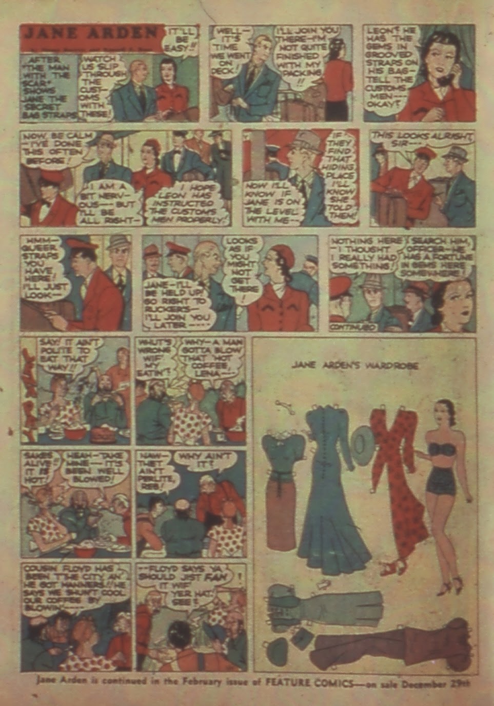 Read online Feature Comics comic -  Issue #28 - 38