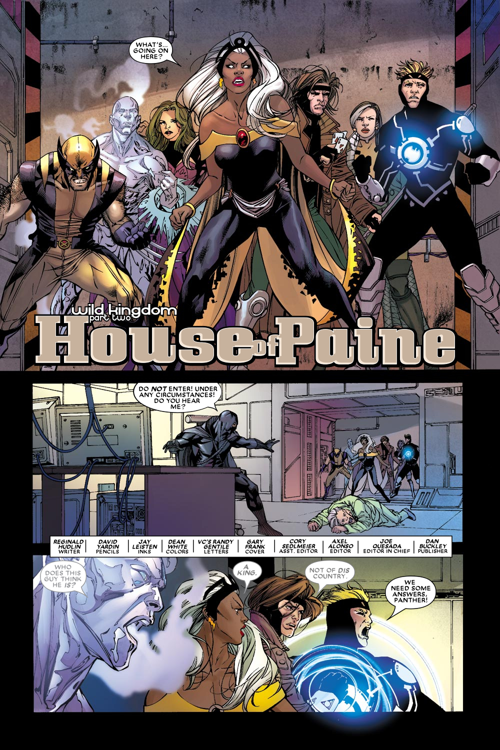 Black Panther (2005) issue 8 - Page 2