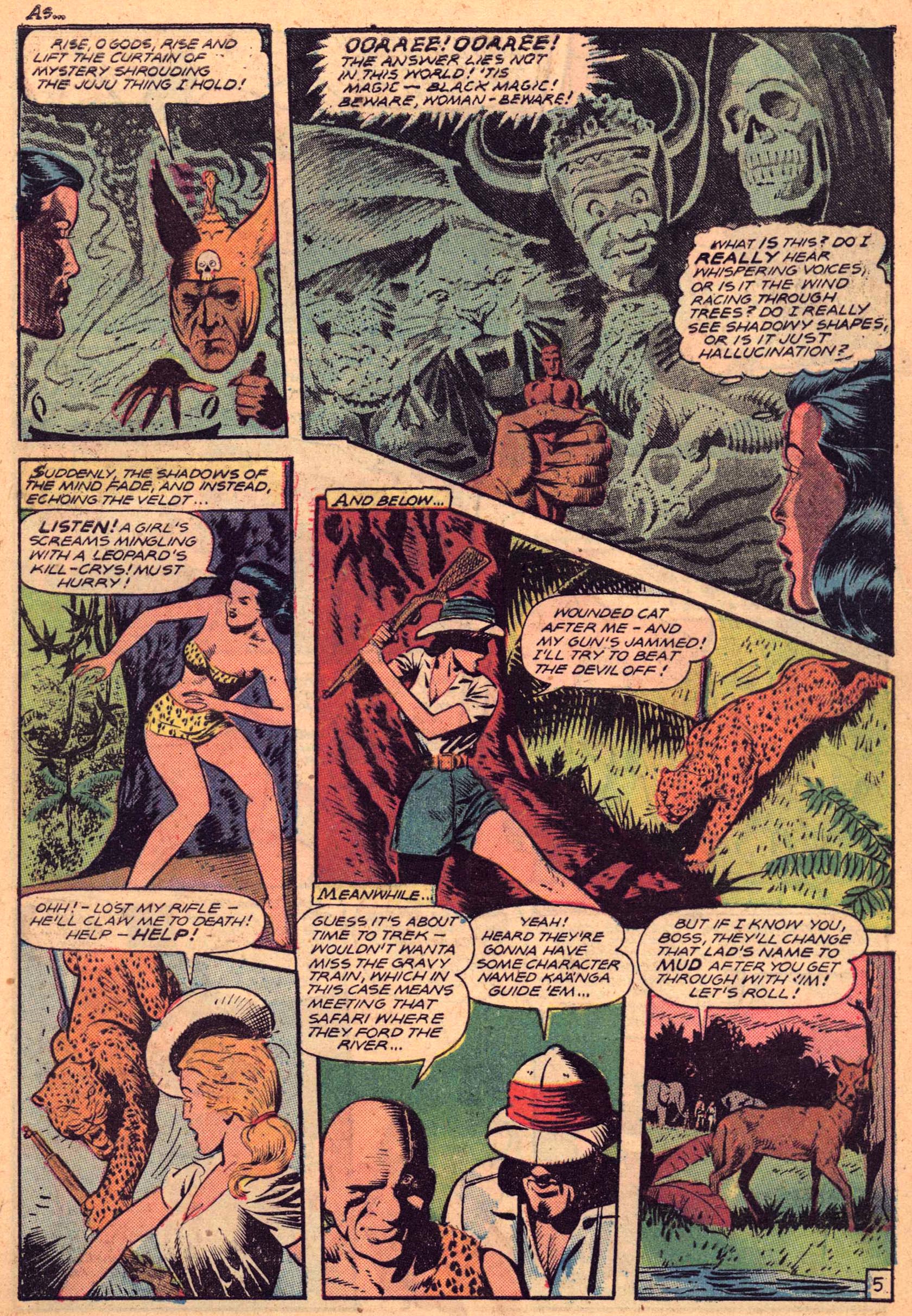 Read online Jungle Comics comic -  Issue #99 - 7