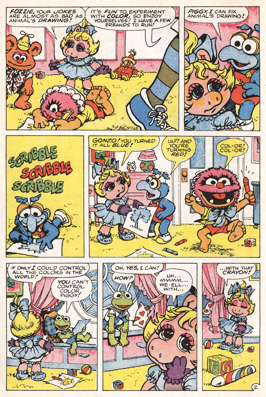 Read online Muppet Babies comic -  Issue #12 - 4