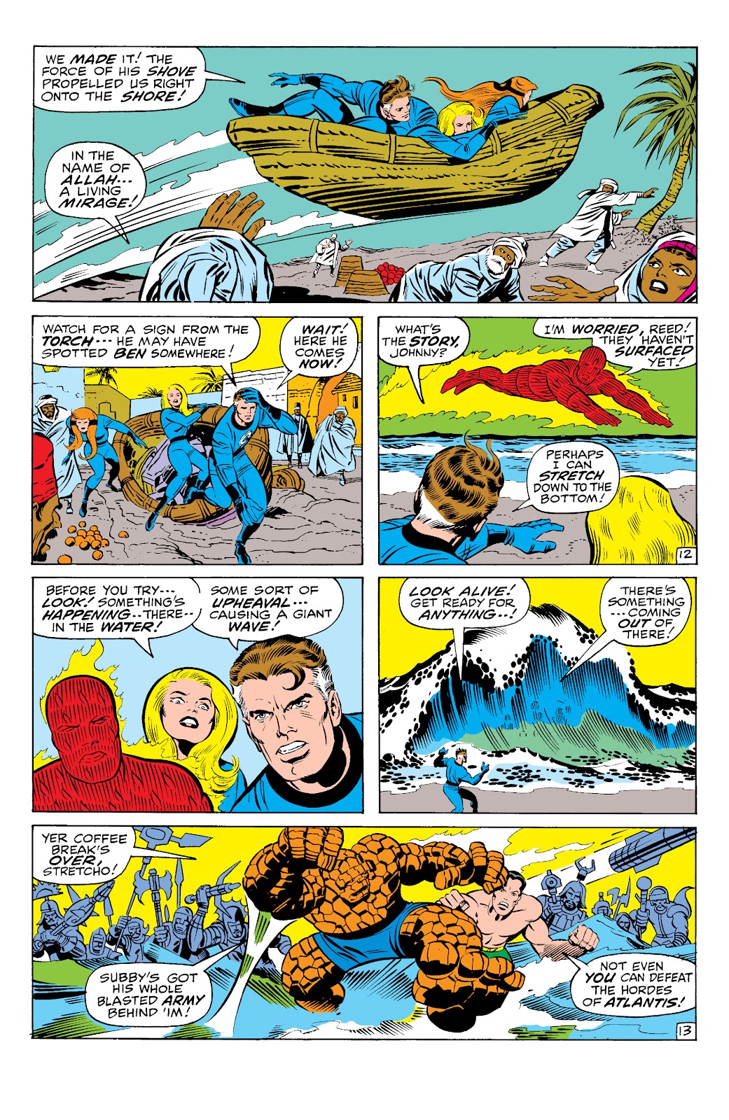 Fantastic Four Epic Collection issue At War With Atlantis (Part 3) - Page 68