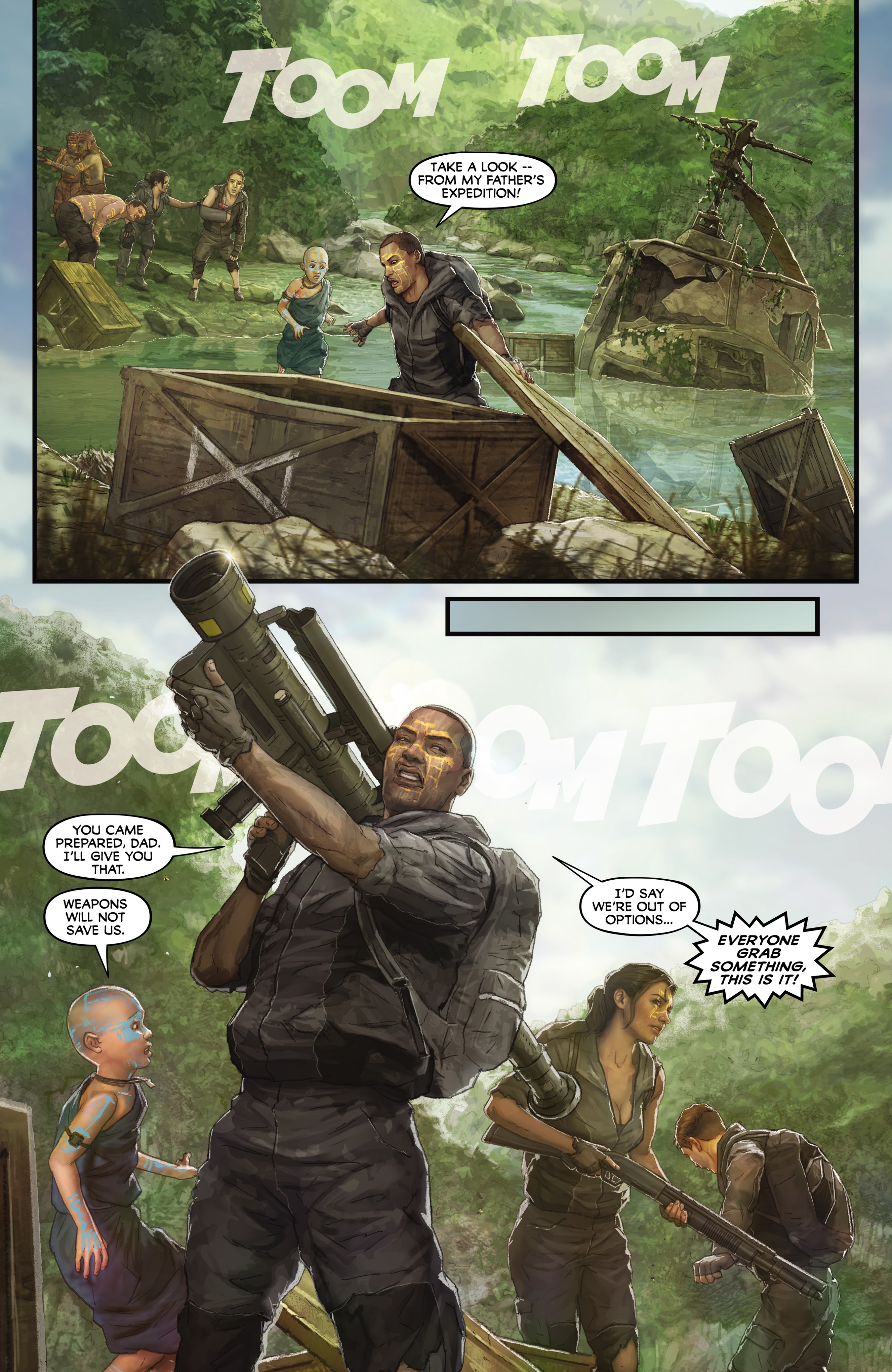 Read online Skull Island: The Birth of Kong comic -  Issue # _TPB - 41
