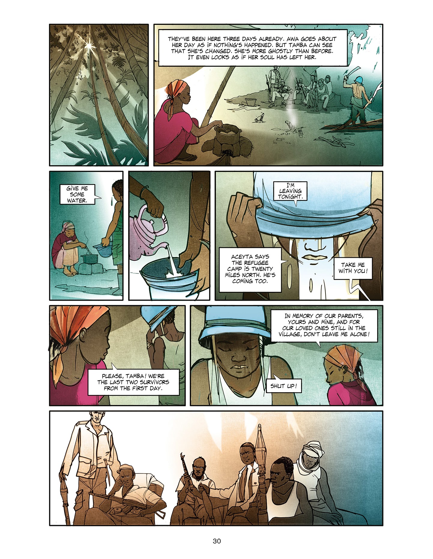 Read online Tamba, Child Soldier comic -  Issue # TPB - 31