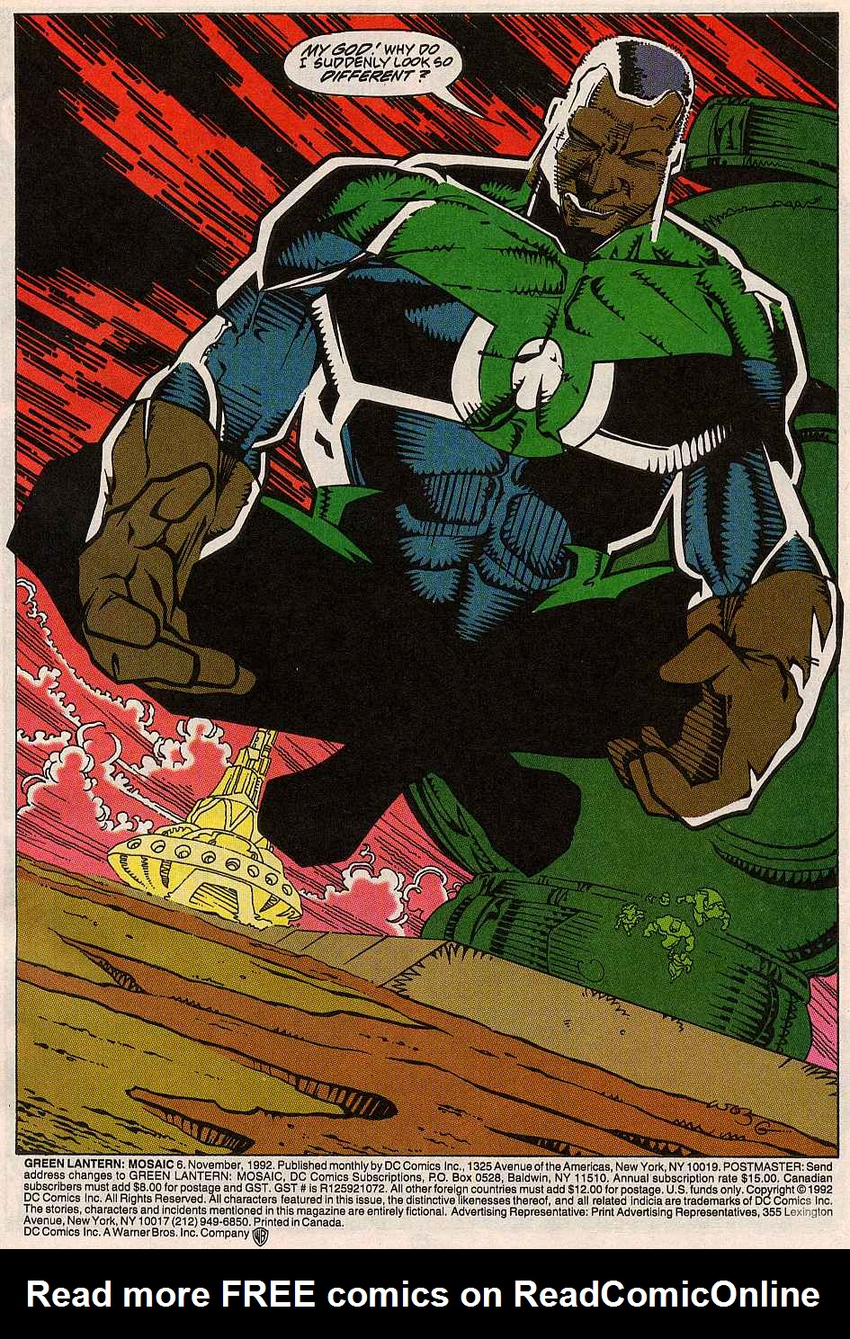 Read online Green Lantern: Mosaic comic -  Issue #6 - 2