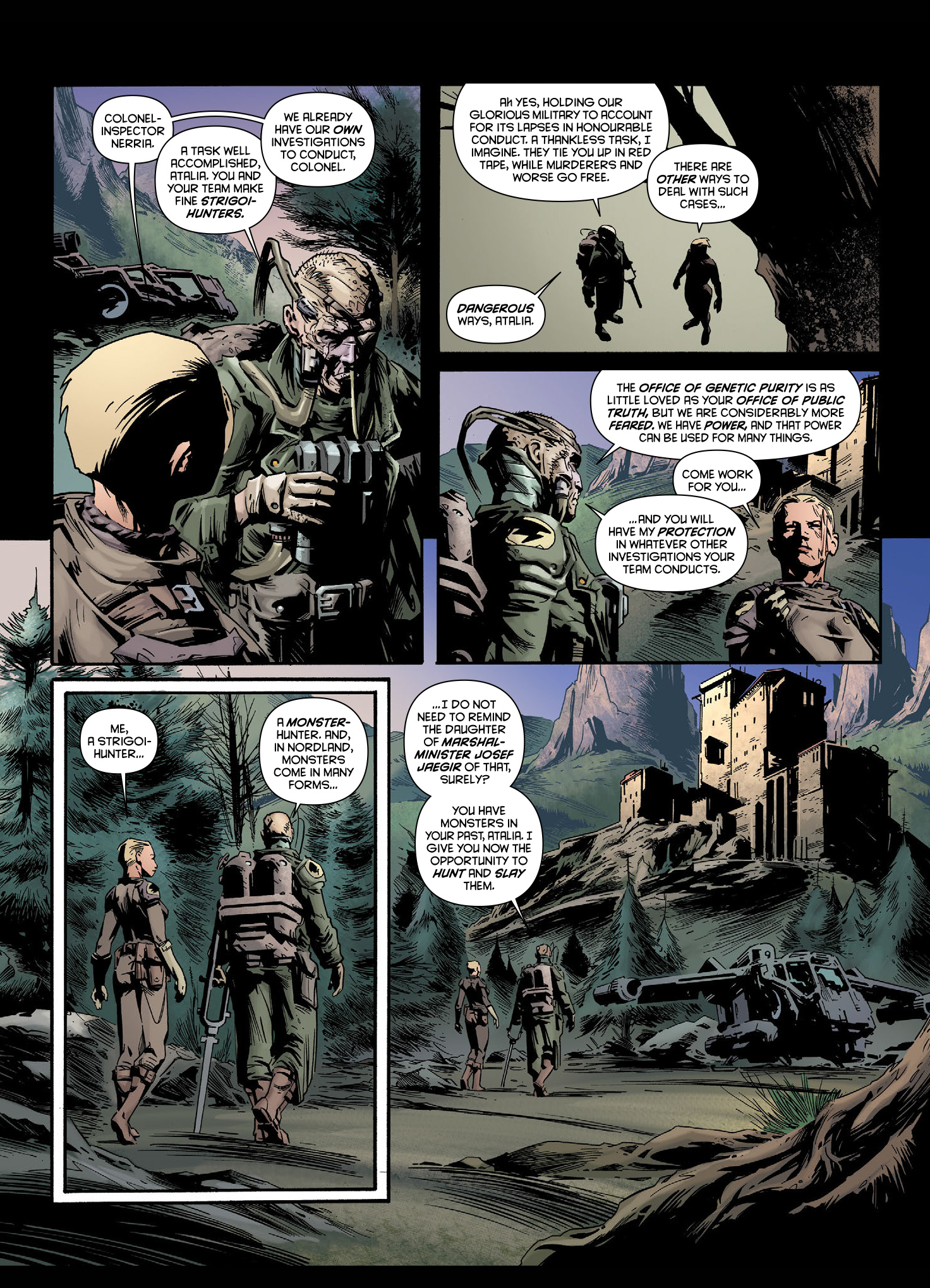 Read online Jaegir: Beasts Within comic -  Issue # TPB - 35