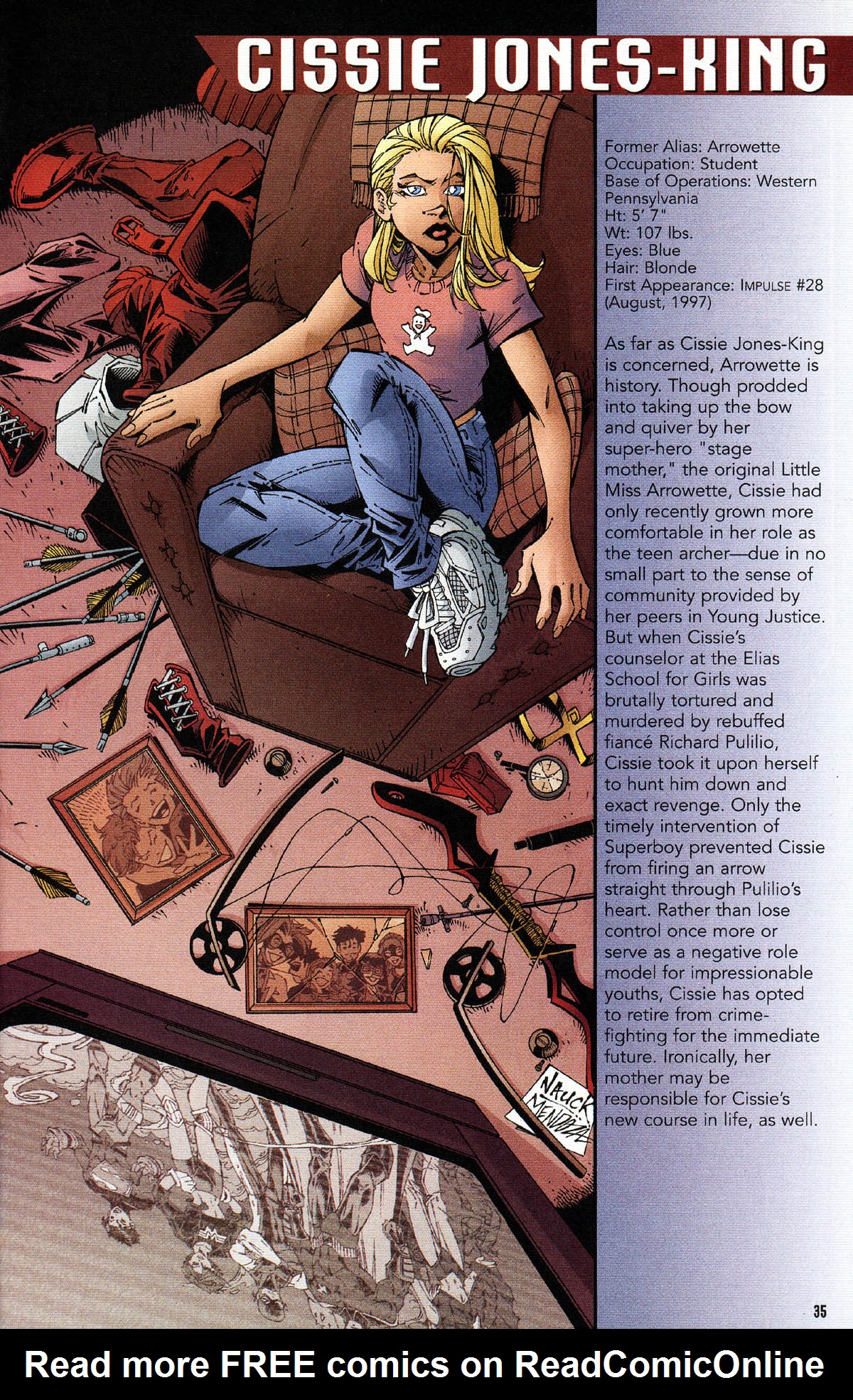 Read online Sins of Youth Secret Files comic -  Issue # Full - 31