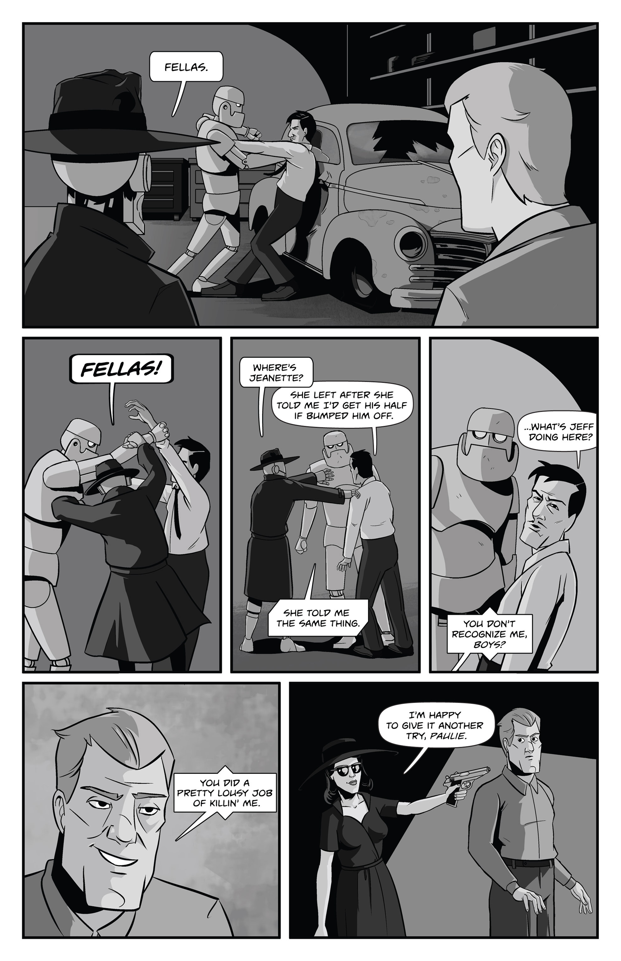 Read online Copernicus Jones: Robot Detective comic -  Issue #6 - 13