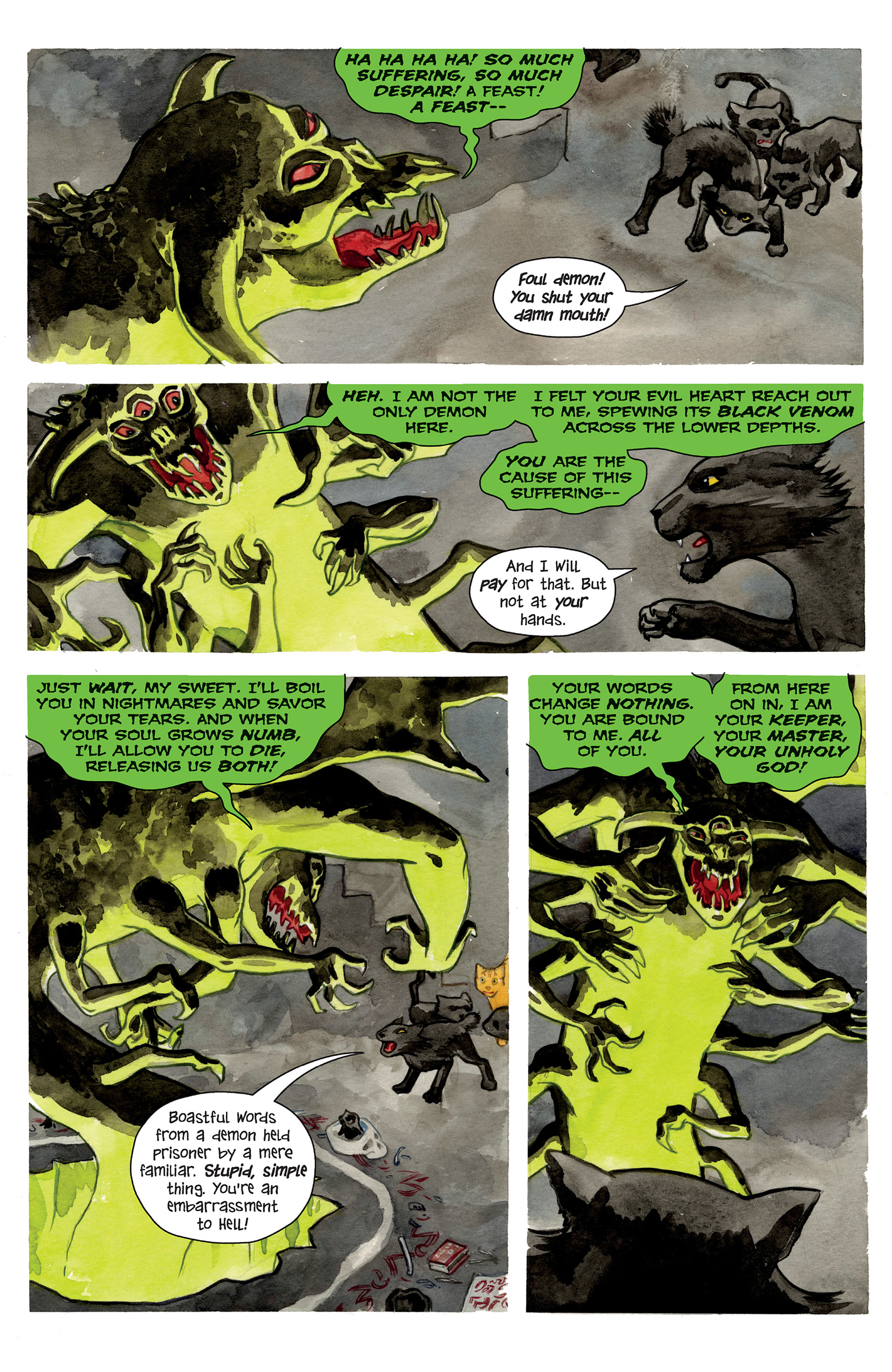 Read online Beasts of Burden: What The Cat Dragged In comic -  Issue # Full - 16