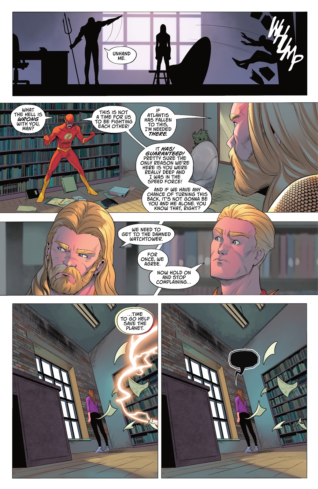 Aquaman & The Flash: Voidsong issue 1 - Page 38