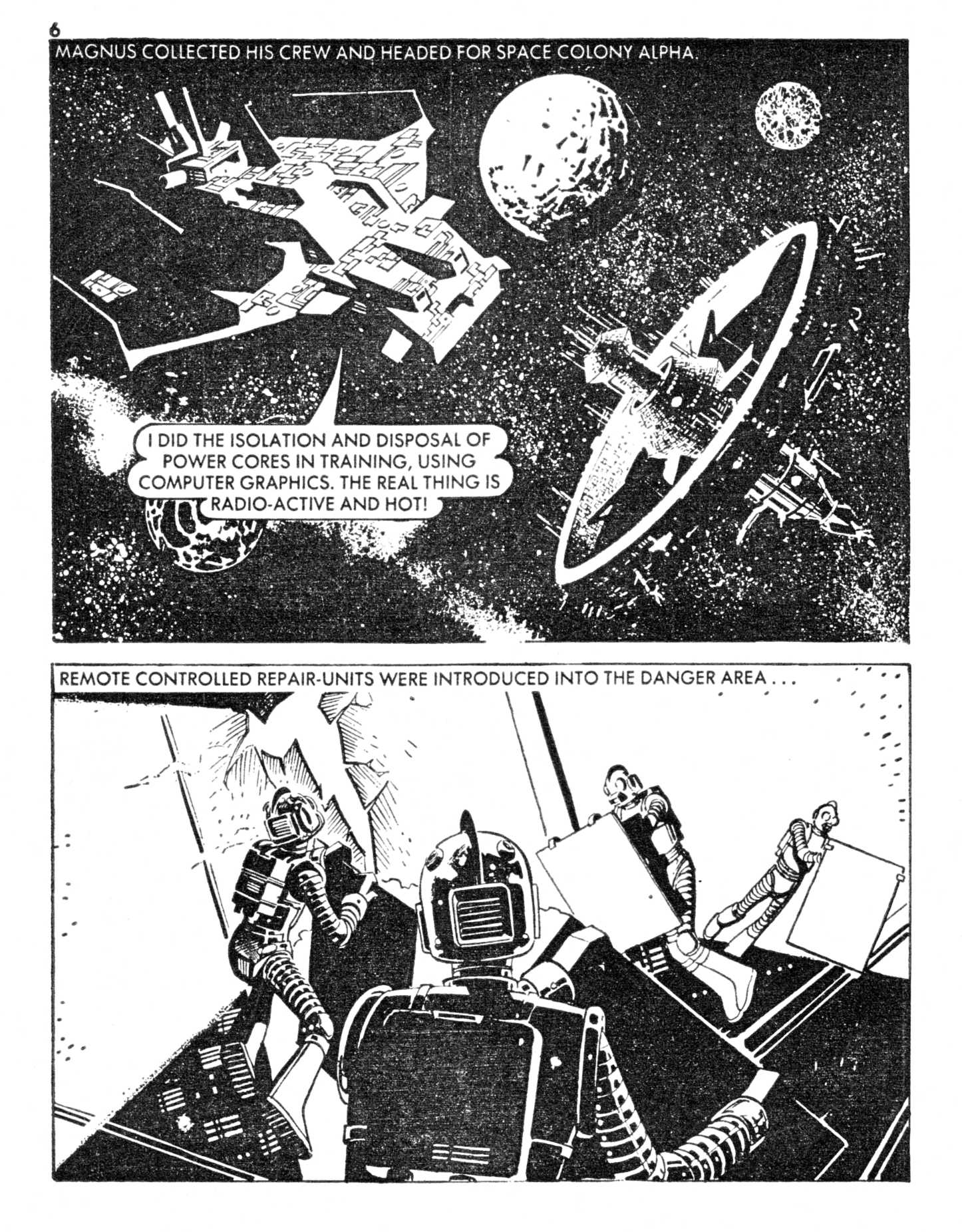 Read online Starblazer comic -  Issue #145 - 6