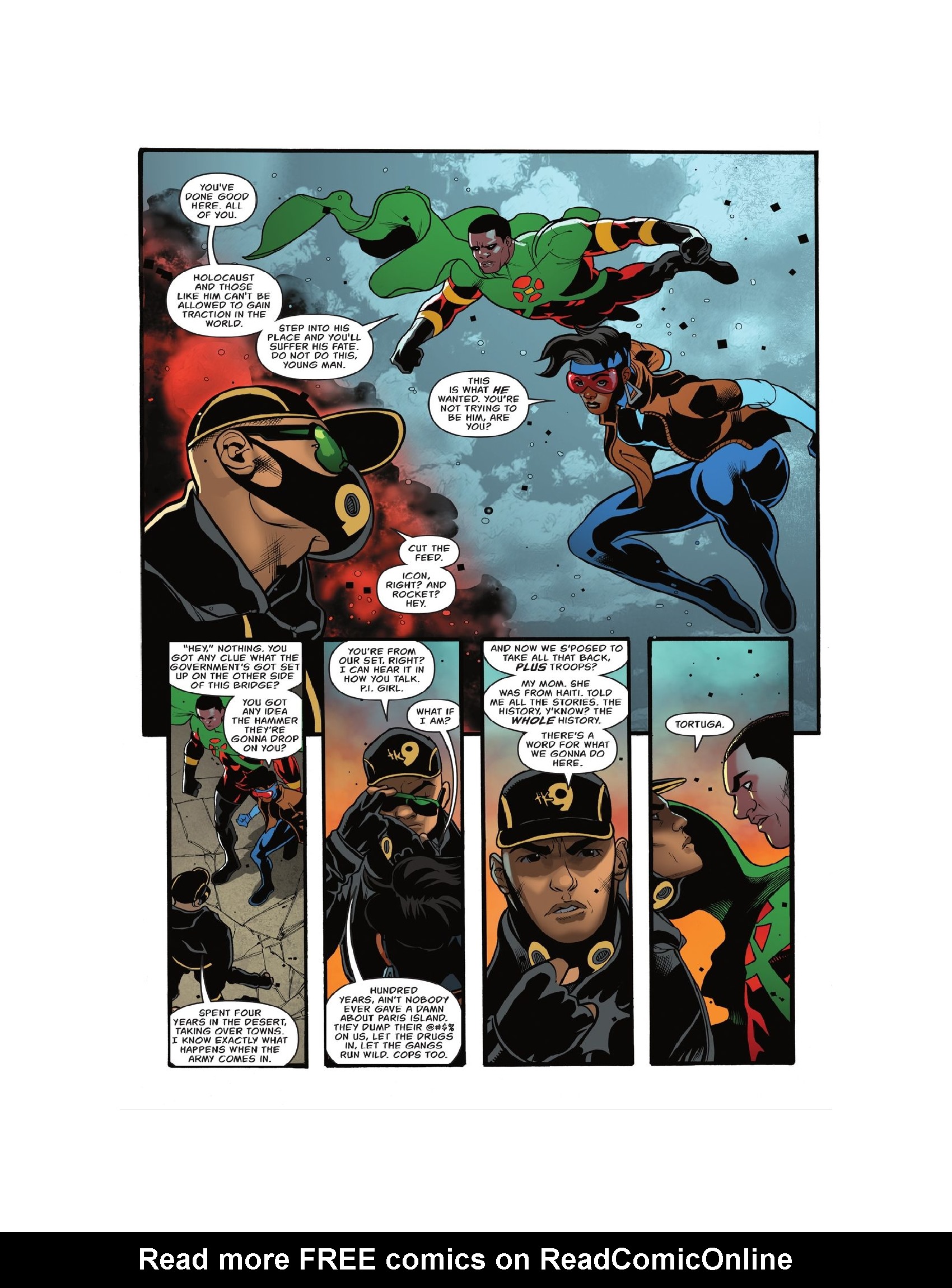 Read online Blood Syndicate: Season One comic -  Issue #6 - 21