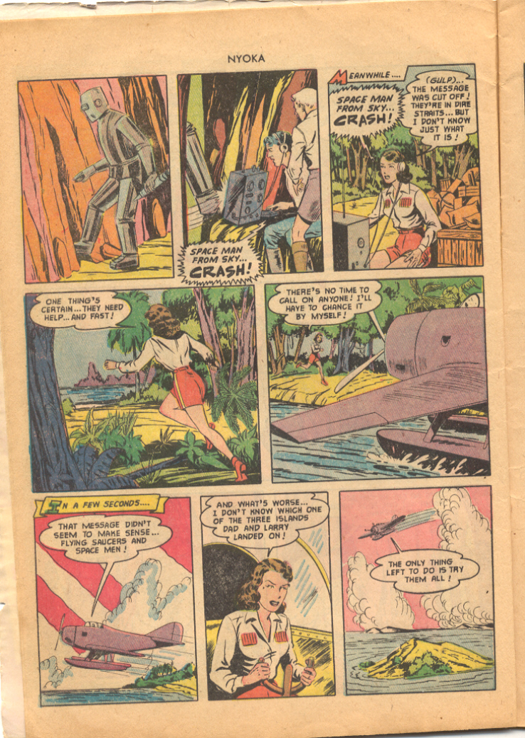 Read online Nyoka the Jungle Girl (1945) comic -  Issue #67 - 8