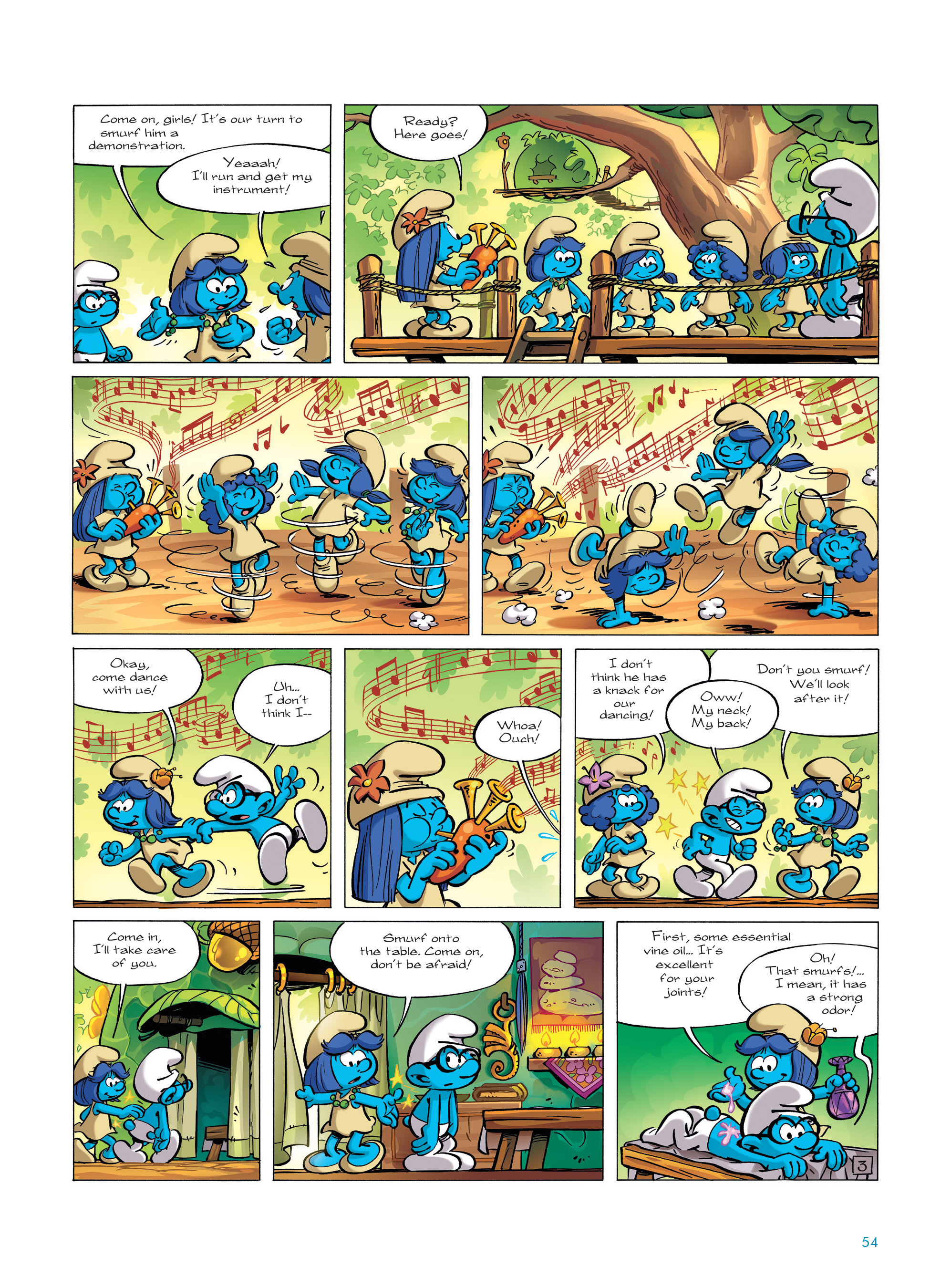 Read online The Smurfs comic -  Issue #23 - 54