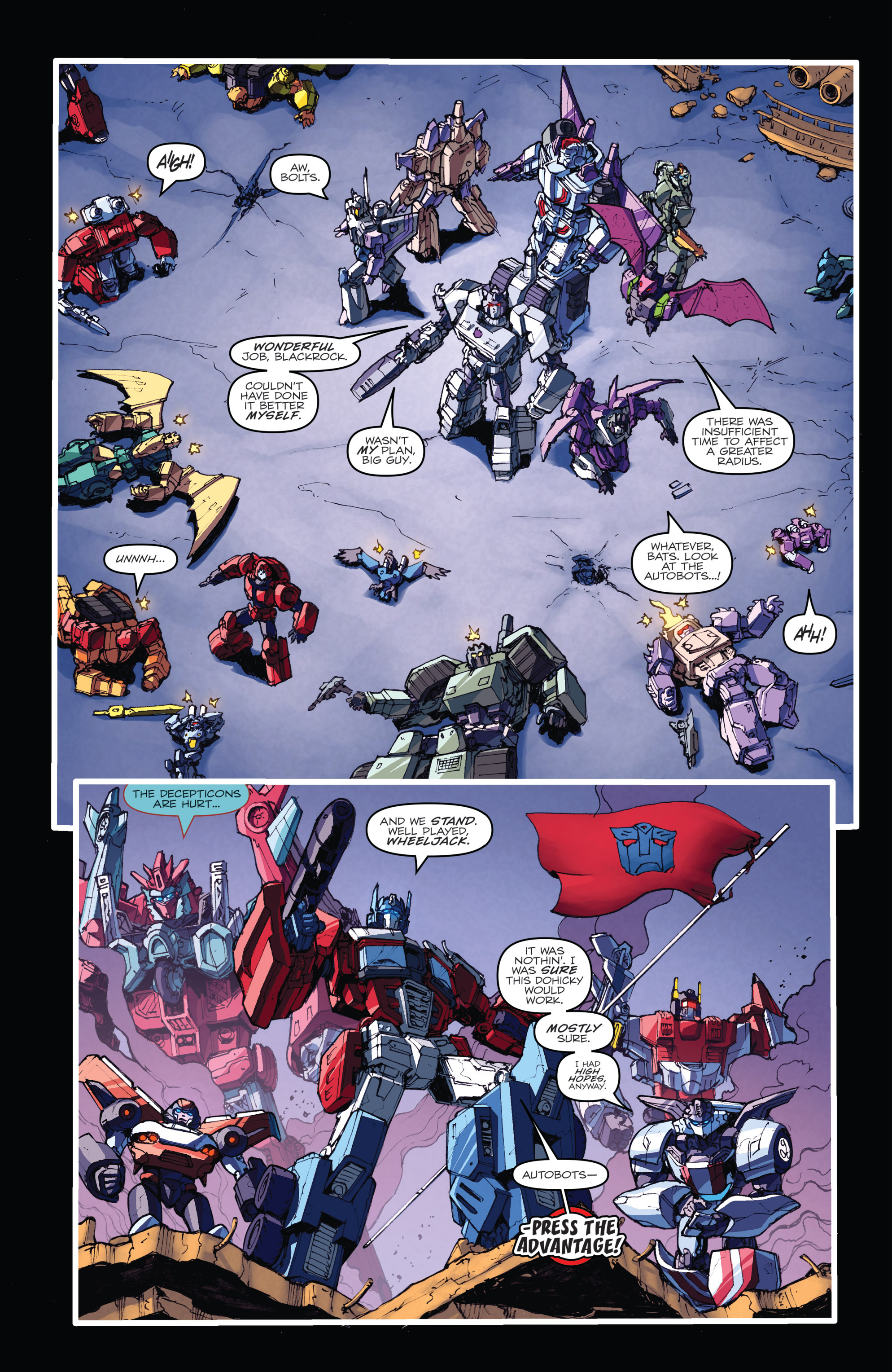 Read online The Transformers (2014) comic -  Issue #50 - 12
