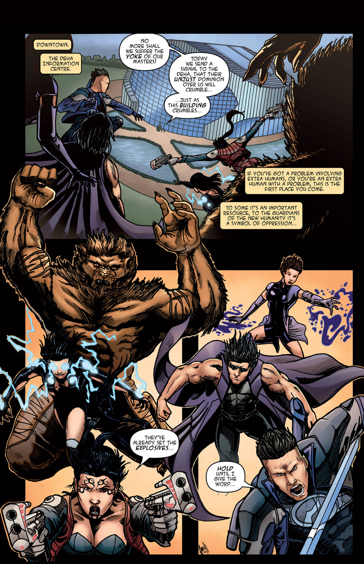 Read online Alpha Gods comic -  Issue #4 - 15