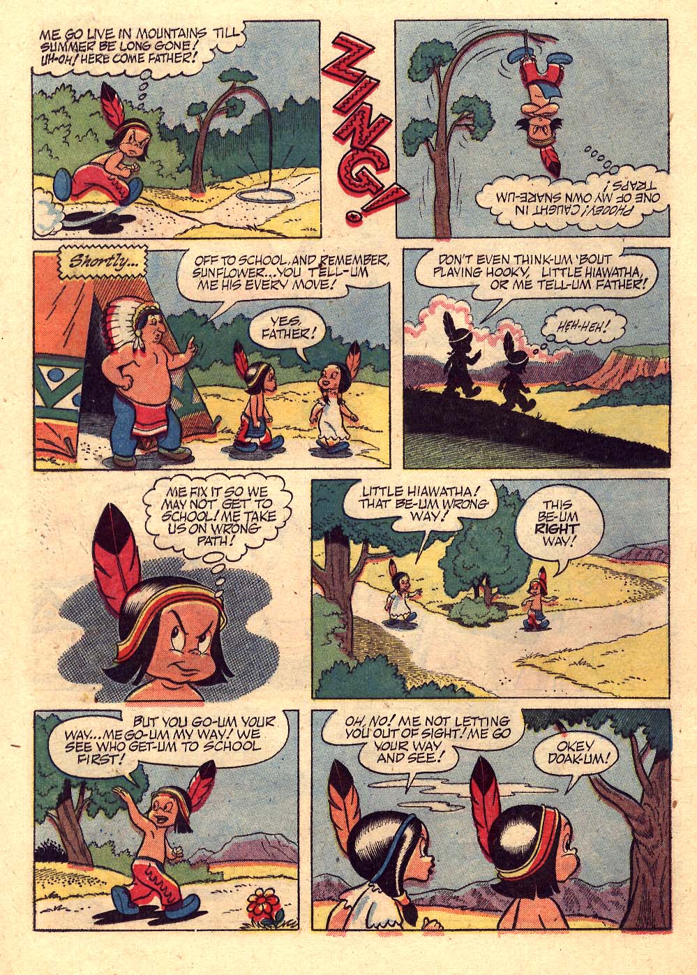 Read online Walt Disney's Comics and Stories comic -  Issue #167 - 28